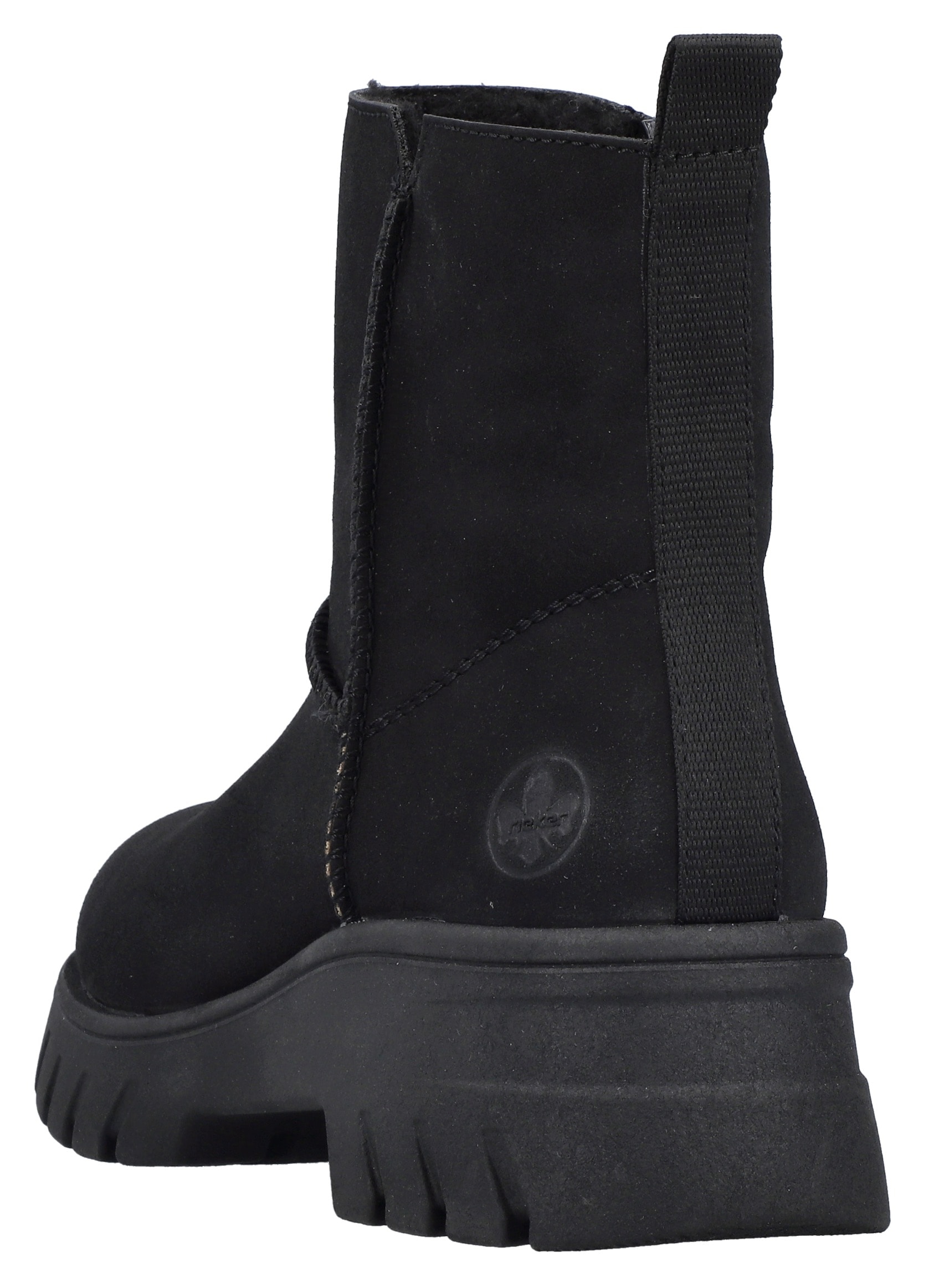 Rieker Winterboots, Plateauboots, Stiefelette, Profilsohle, mit Warmfutter