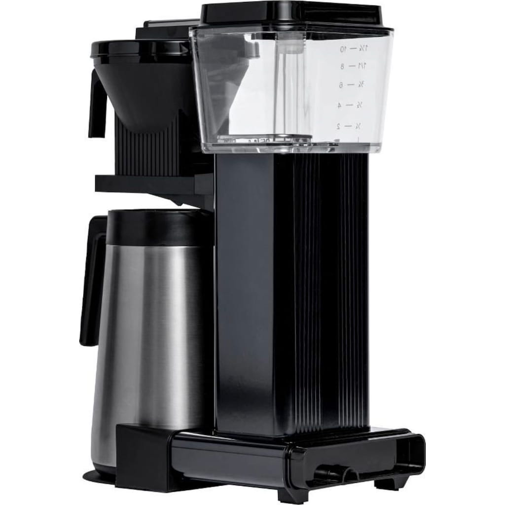 Moccamaster Filterkaffeemaschine »mit Thermoskanne KBGT 741 black«, 1,25 l Kaffeekanne, Papierfilter, 1x4