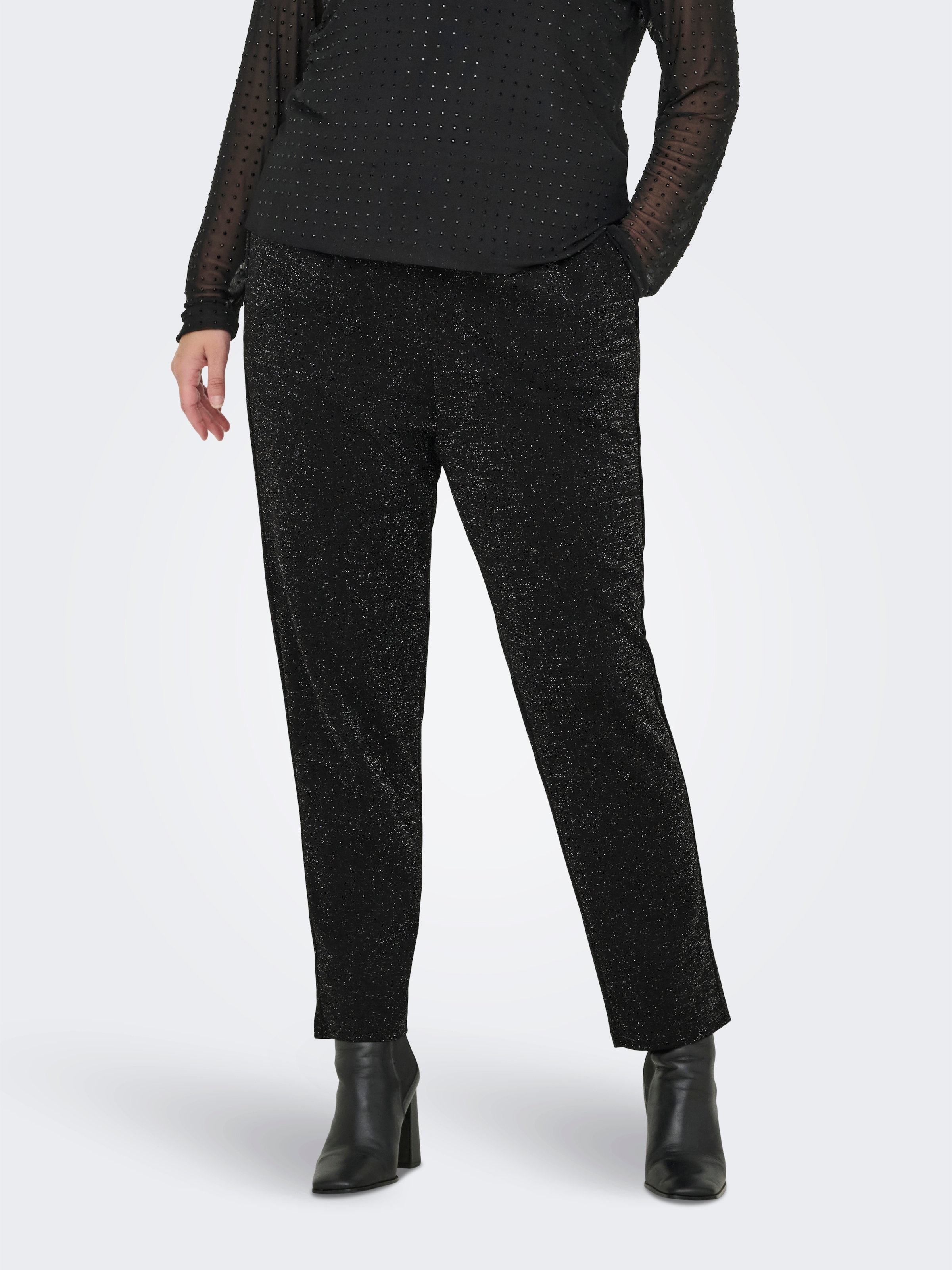 ONLY CARMAKOMA Jogginghose "CARPOPTRASH-ALYA EASY GLIT PANT NOOS", mit Glit günstig online kaufen
