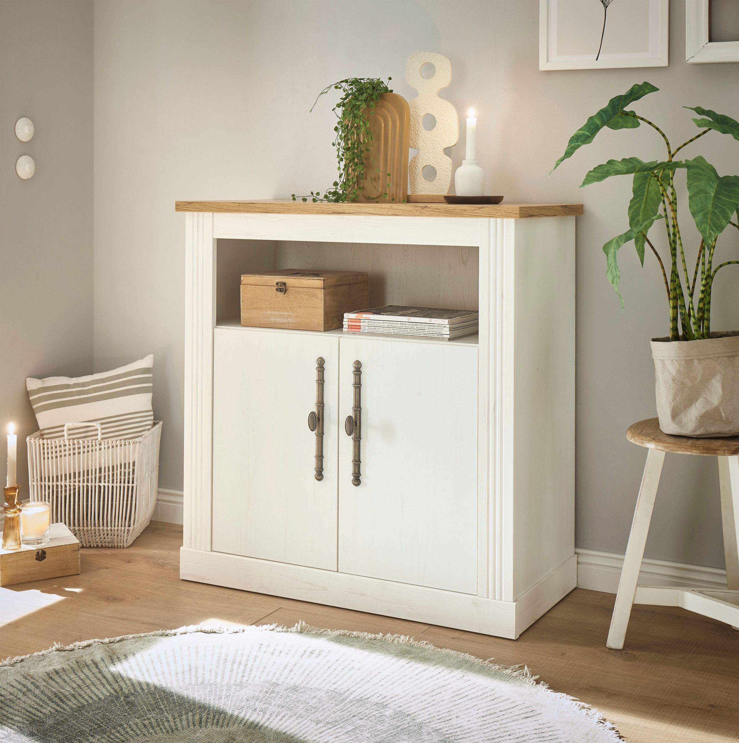 OTTO home Kommode "WESTMINSTER" Breite ca. 92 cm, im romantischen Landhausstil