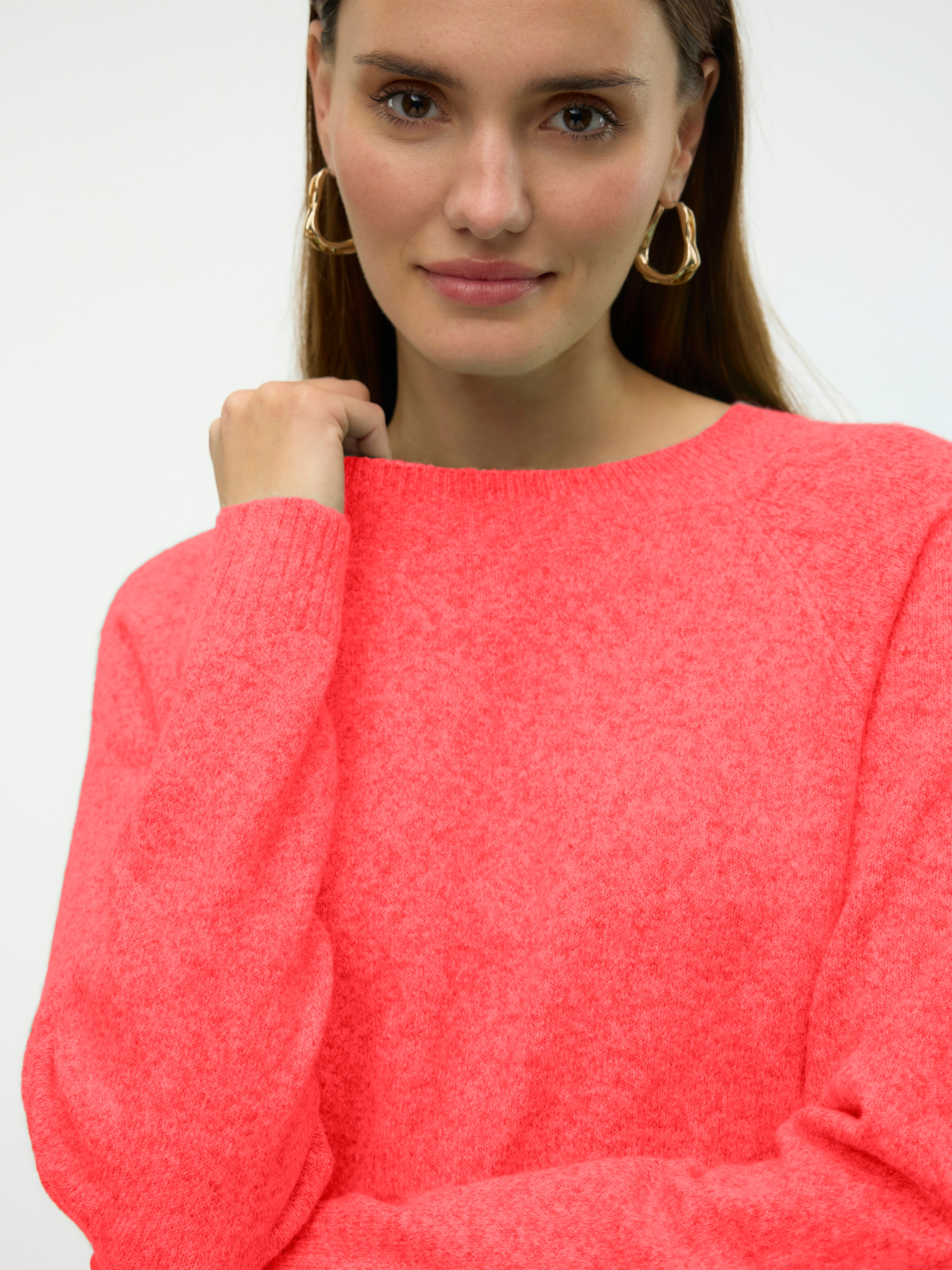 Vero Moda Rundhalspullover »VMDOFFY LS O-NECK BLOUSE GA NOOS«