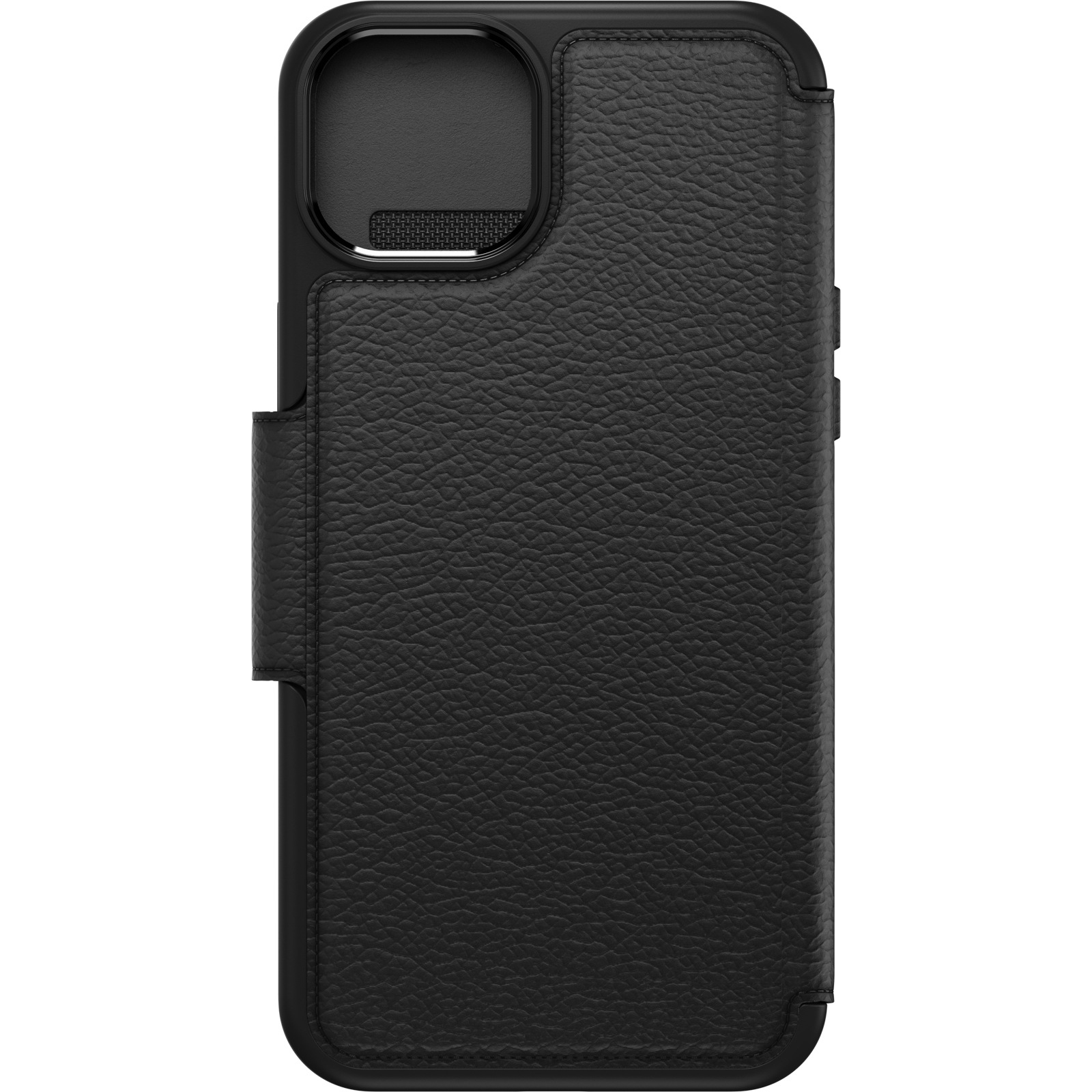 Otterbox Flip Case »Strada Hülle für Apple iPhone 15 Plus für MagSafe, stoßfest«, Apple iPhone 15 Plus, sturzsicher,Premium Lederfolio, 3x getestet nach Militärstandard