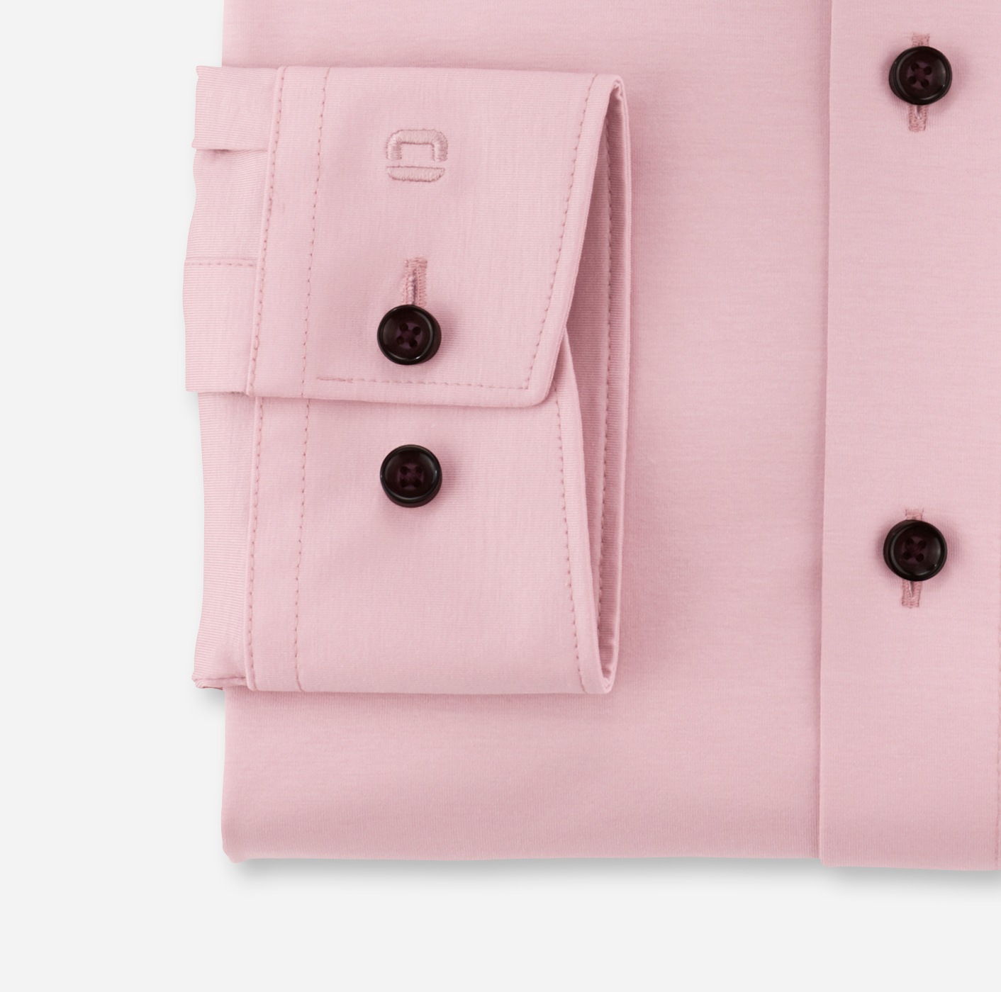 OLYMP Langarmhemd »Luxor 24/Seven modern fit Jerseyshirt«, mit geruchshemmenden Materialeigenschaften