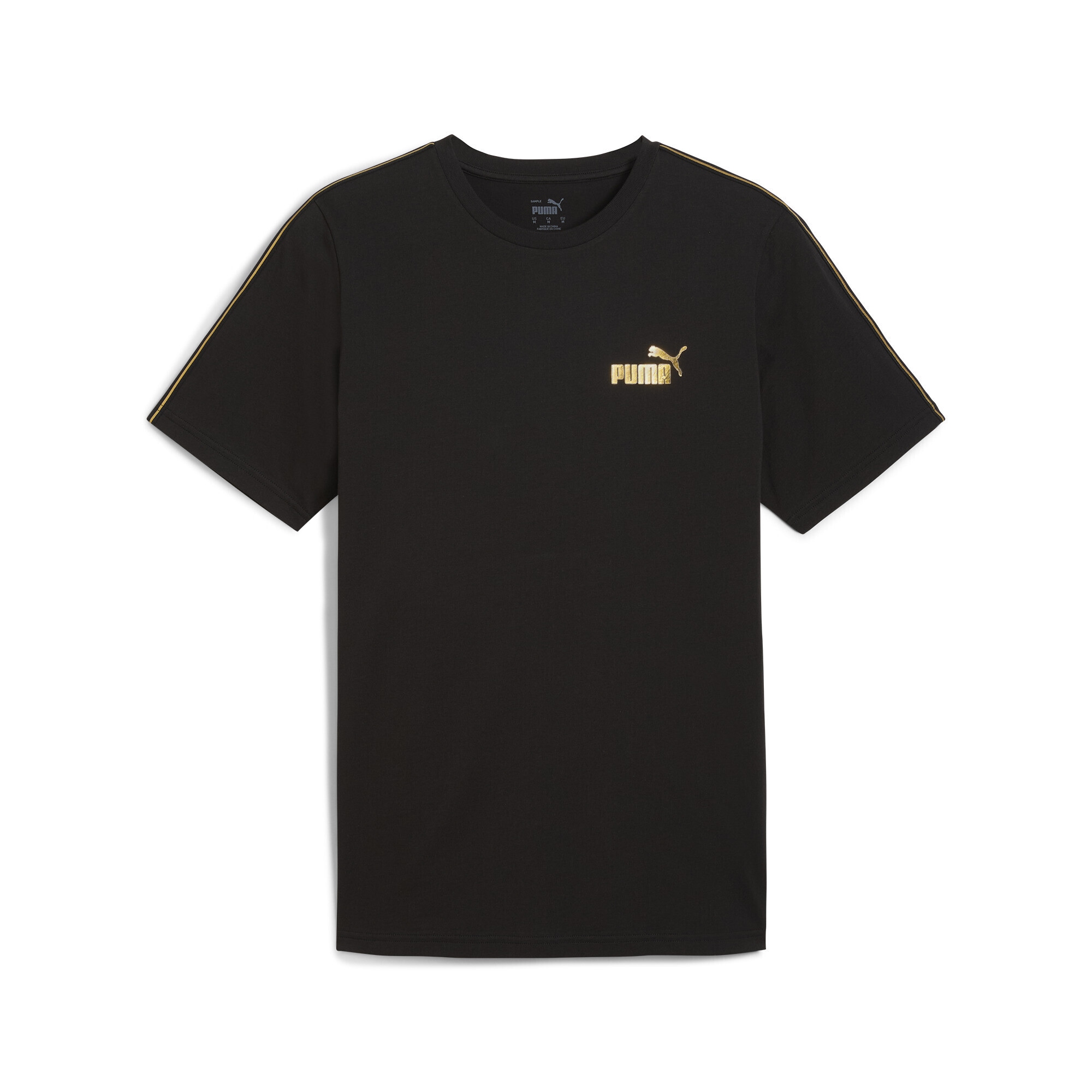 PUMA T-Shirt "ESS TAPE MINIMAL GOLD T-Shirt Herren" günstig online kaufen