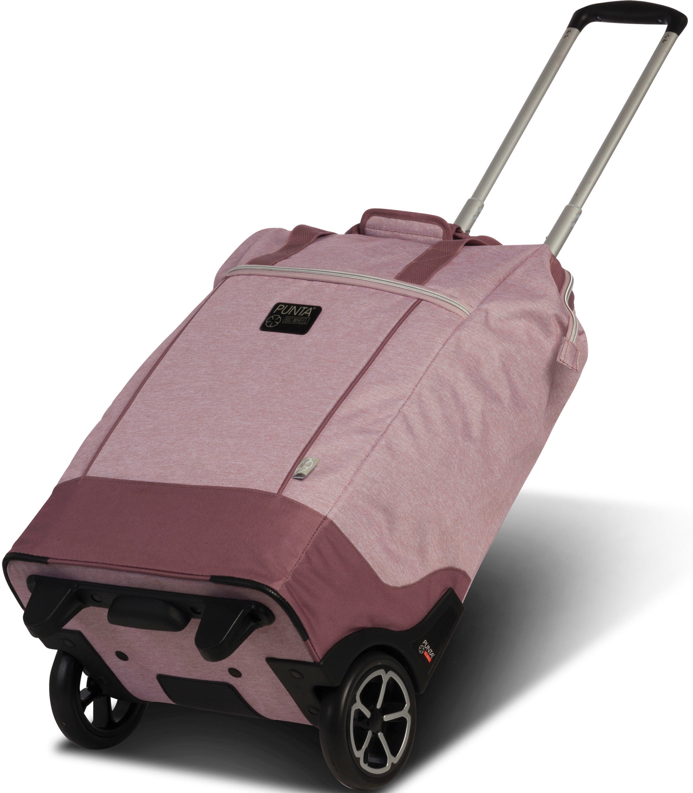 fabrizio® Einkaufstrolley »Punta-Big-Wheel-Shopping-Roller«, (1 tlg.), extra große Räder