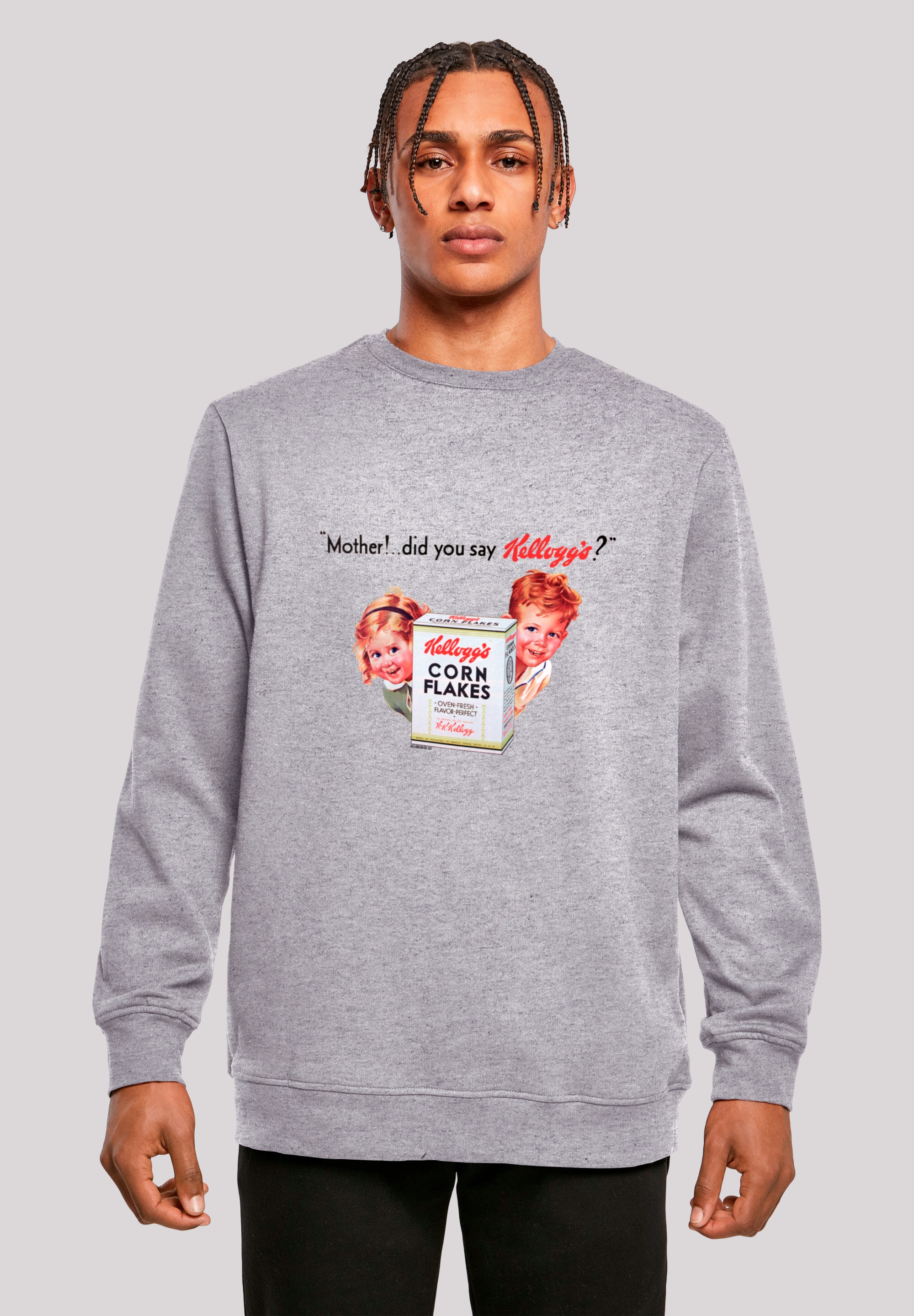 F4NT4STIC Sweatshirt "Kelloggs Corn Flakes Vintage Kids Advert", Premium Qu günstig online kaufen