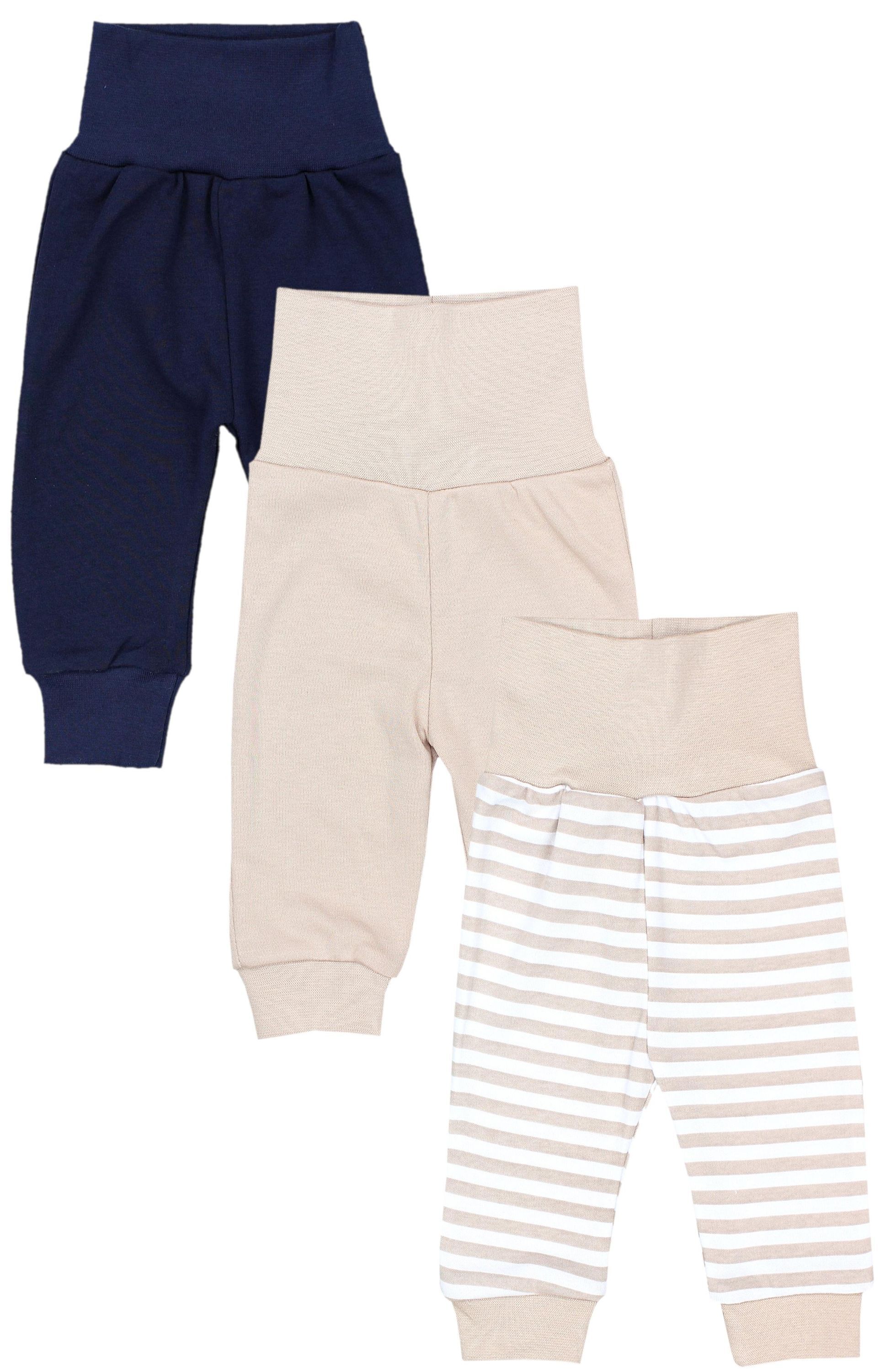 TupTam Pumphose "Pumphose Baby Mädchen Lange Pumphose 3er Pack"
