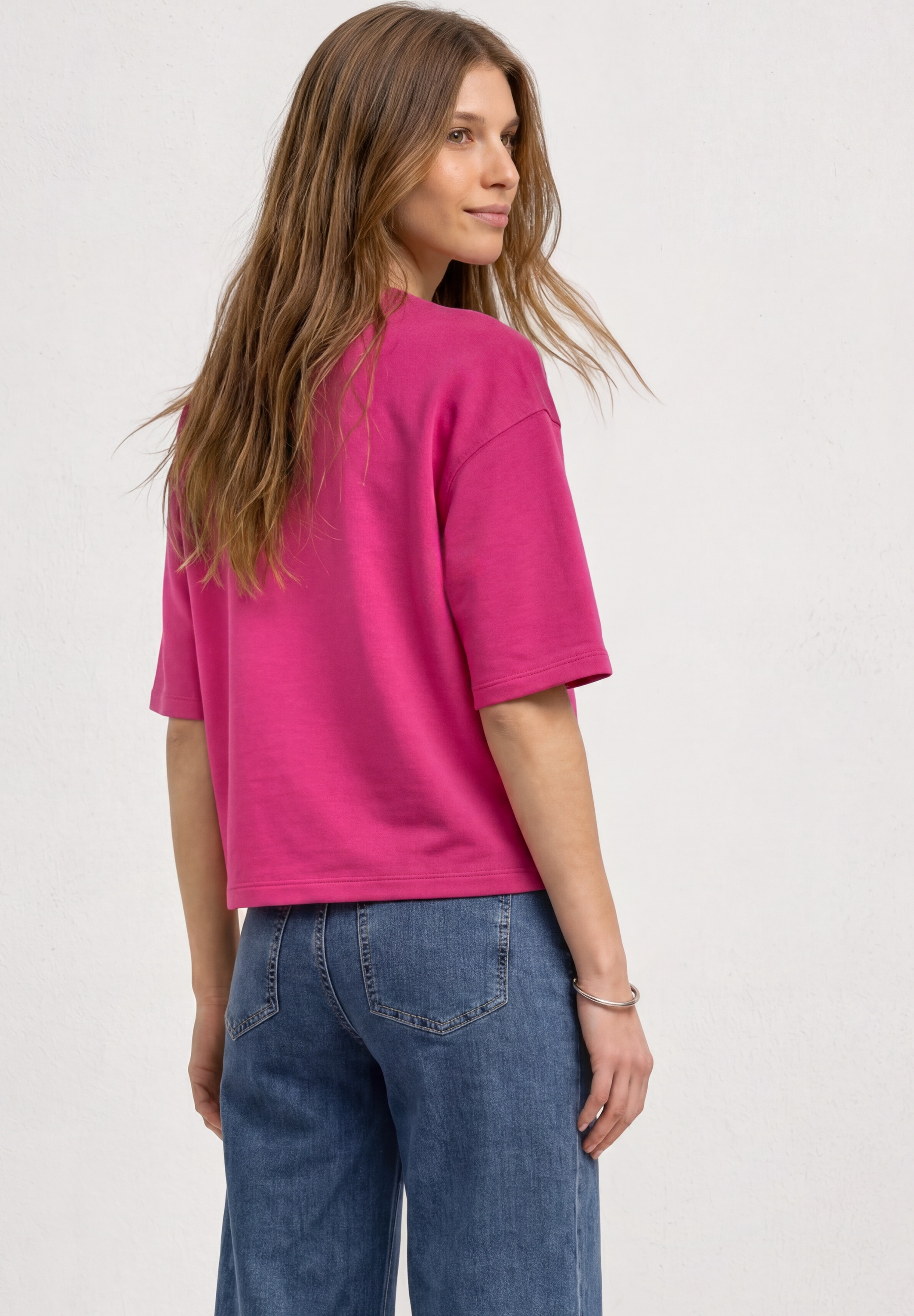 STREET ONE Sweatshirt , mit Rundhalsausschnitt
