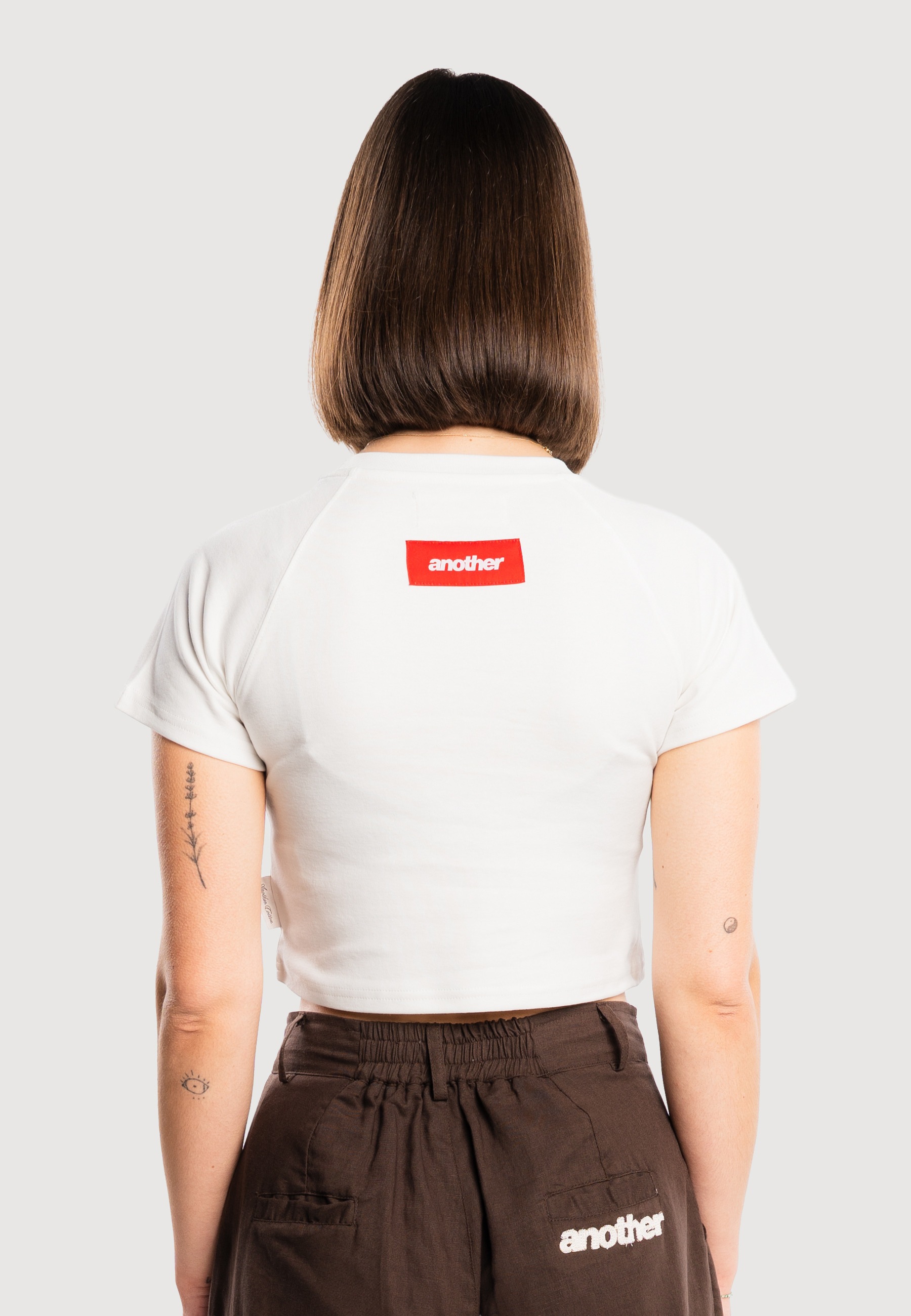Another Cotton Lab T-Shirt »Another Cotton Lab Love my Boyfriend Crop Top« 1