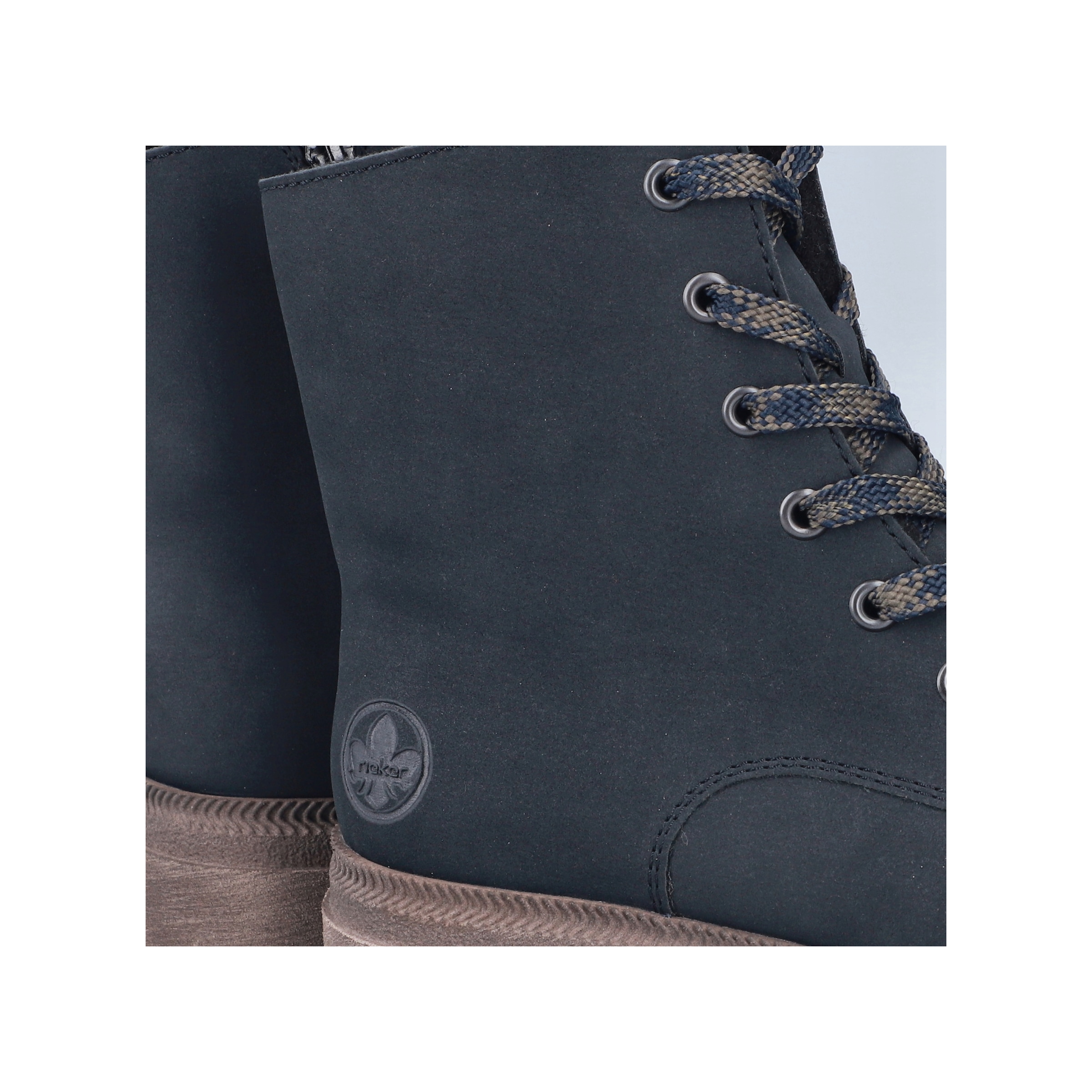 Rieker Winterboots  Schnürboots, Schnürstiefelette mit zweckmäßigem Reißverschluss