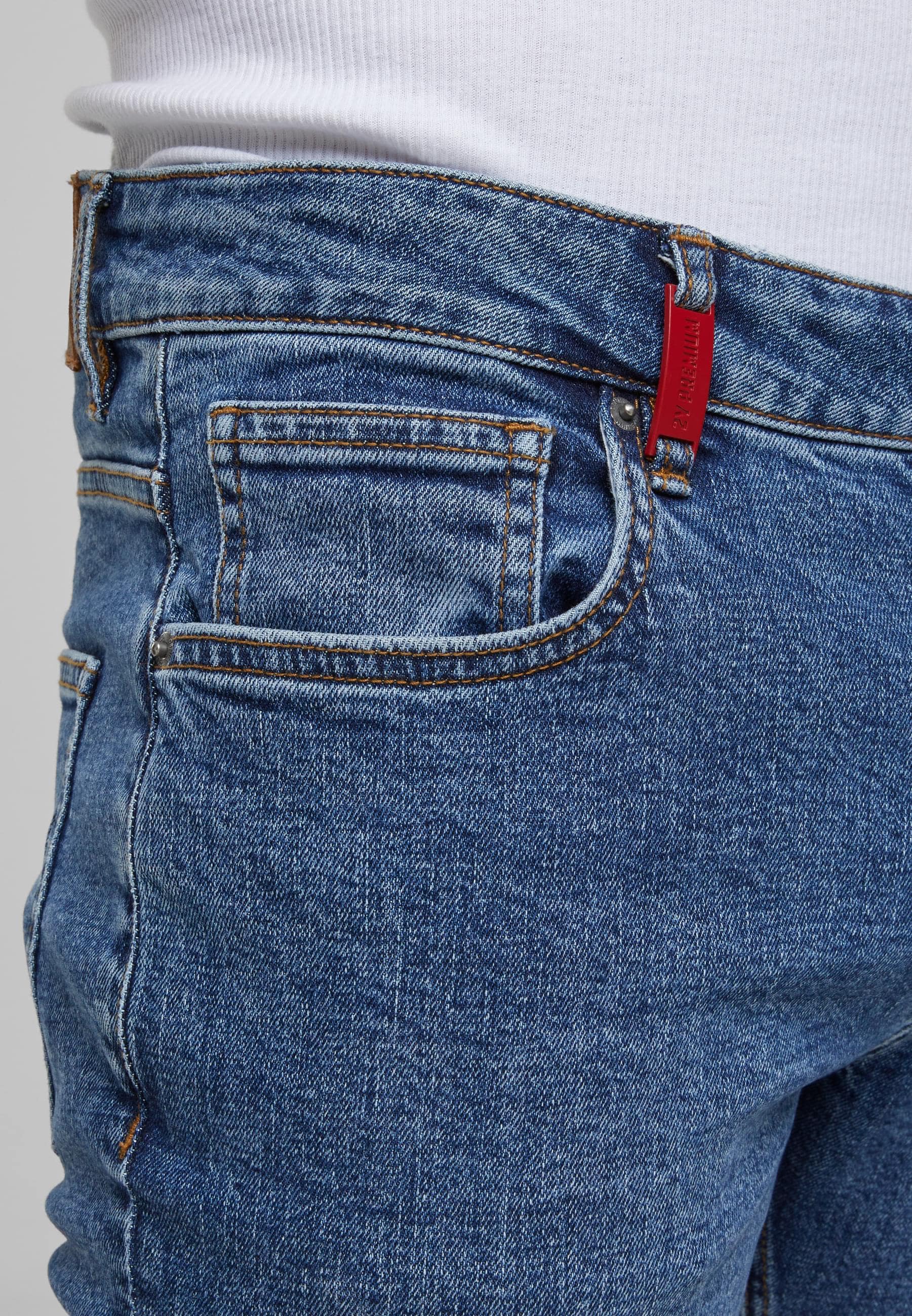 2Y Premium Bequeme Jeans »2Y Premium 2Y ALEJANDRO BASIC SLIM FIT JEANS«