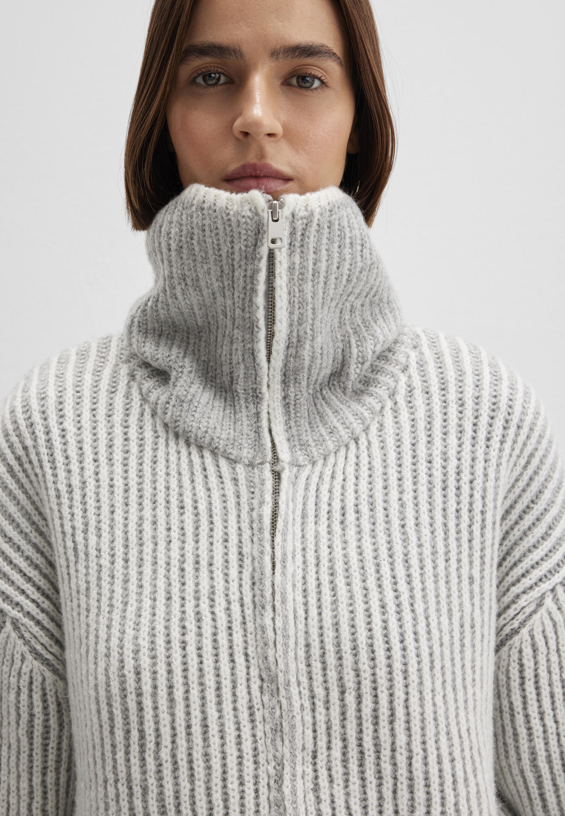 Mavi Strickjacke »ZIPPER TRICOT«