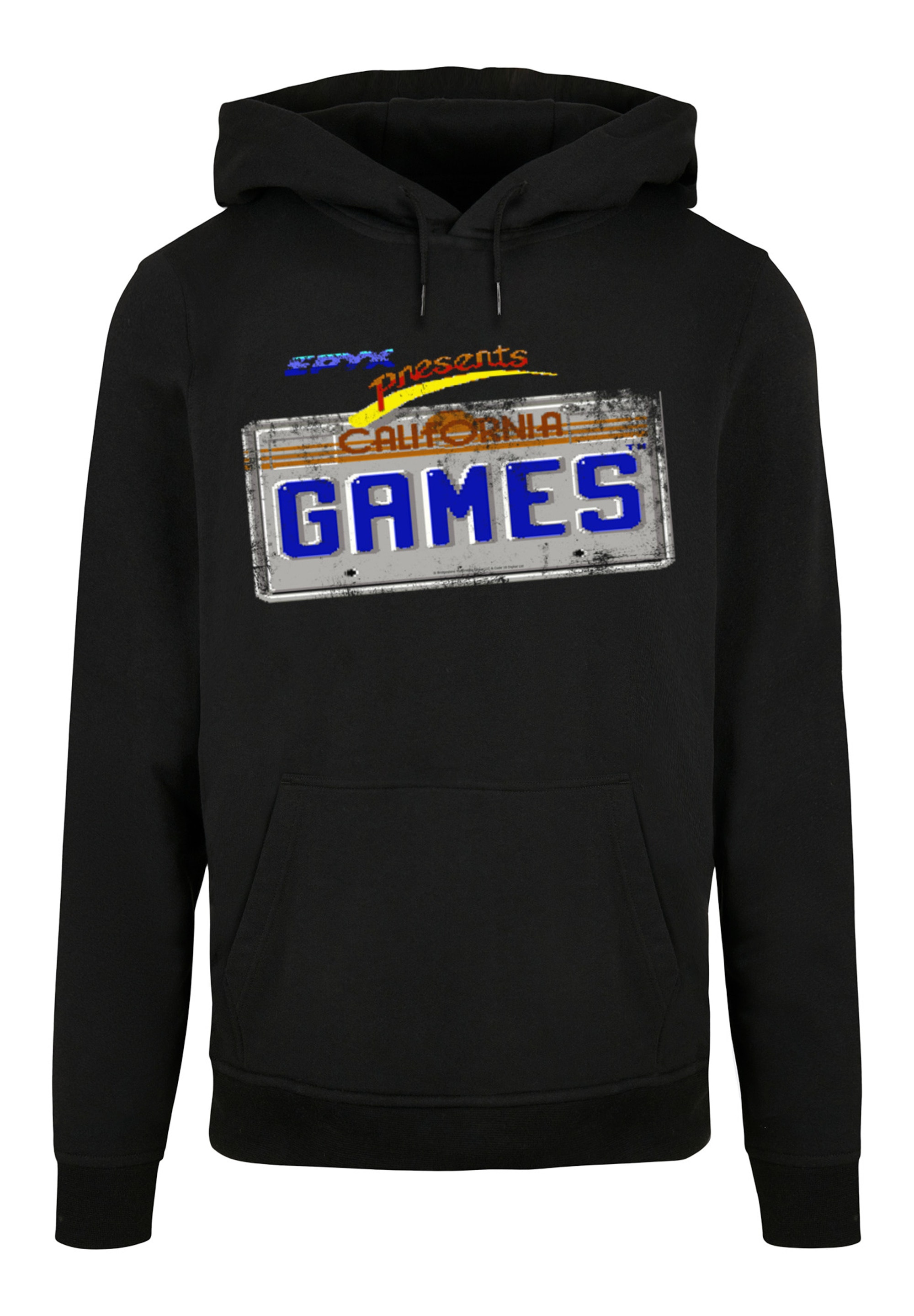 F4NT4STIC Kapuzenpullover "Retro Gaming California Games Plate", Print günstig online kaufen