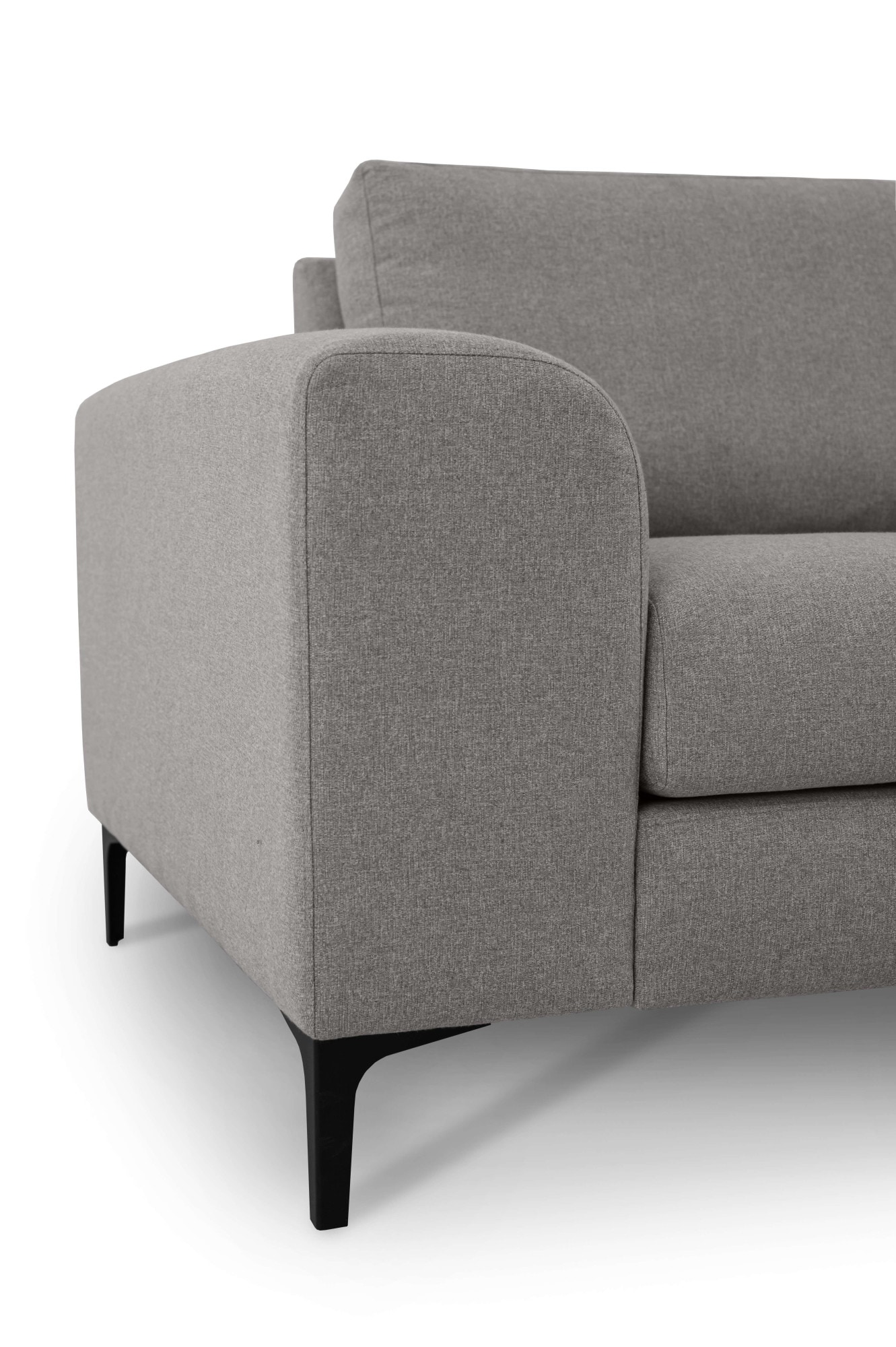 INOSIGN Ecksofa »Henry«, mit Metallbeinen, in modernem Design