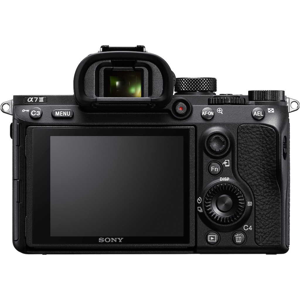 Sony Systemkamera »ILCE-7M3B - Alpha 7 III E-Mount«, 24,2 MP, Exmor R CMOS Vollformatsensor, 2 Kartenslots, nur Gehäuse