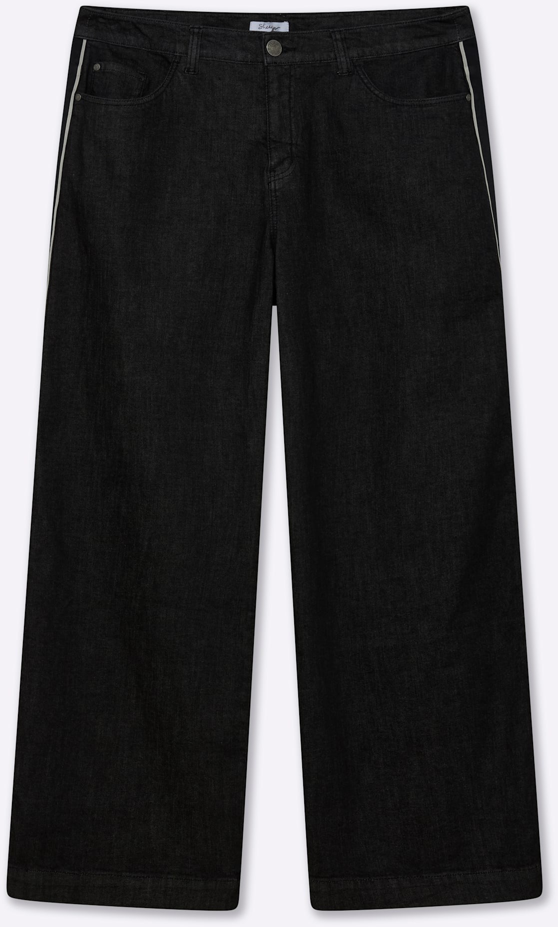 Sheego Anne Jeans Femme Noir Taille 56 5