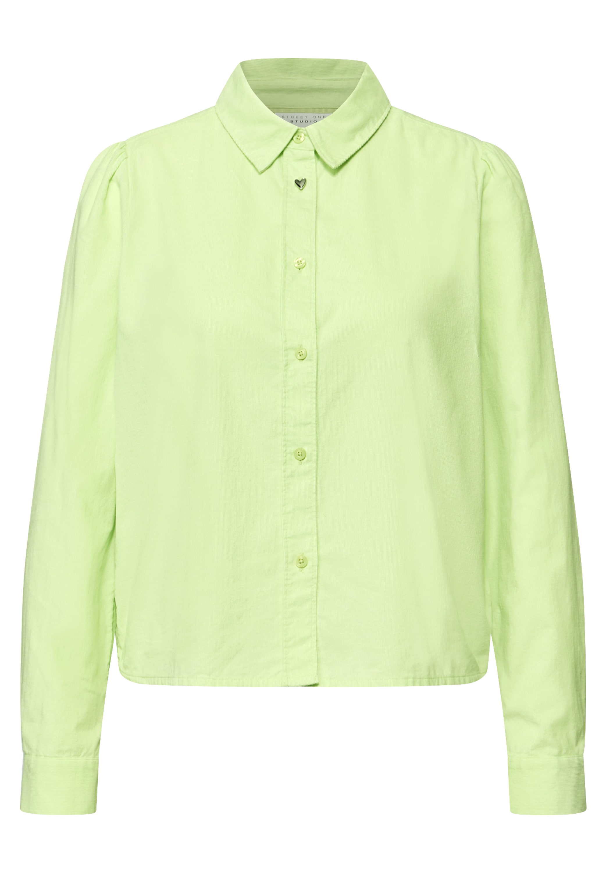 STREET ONE STUDIO Langarmbluse aus reiner Baumwolle