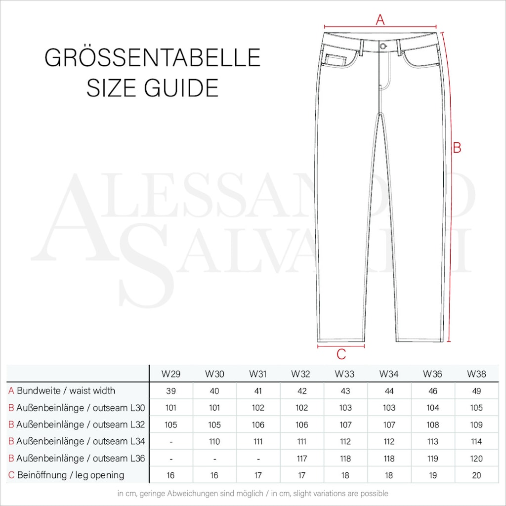 Alessandro Salvarini Slim-fit-Jeans »ASCatania«, mit used look Effekt und mit 2% Elasthan