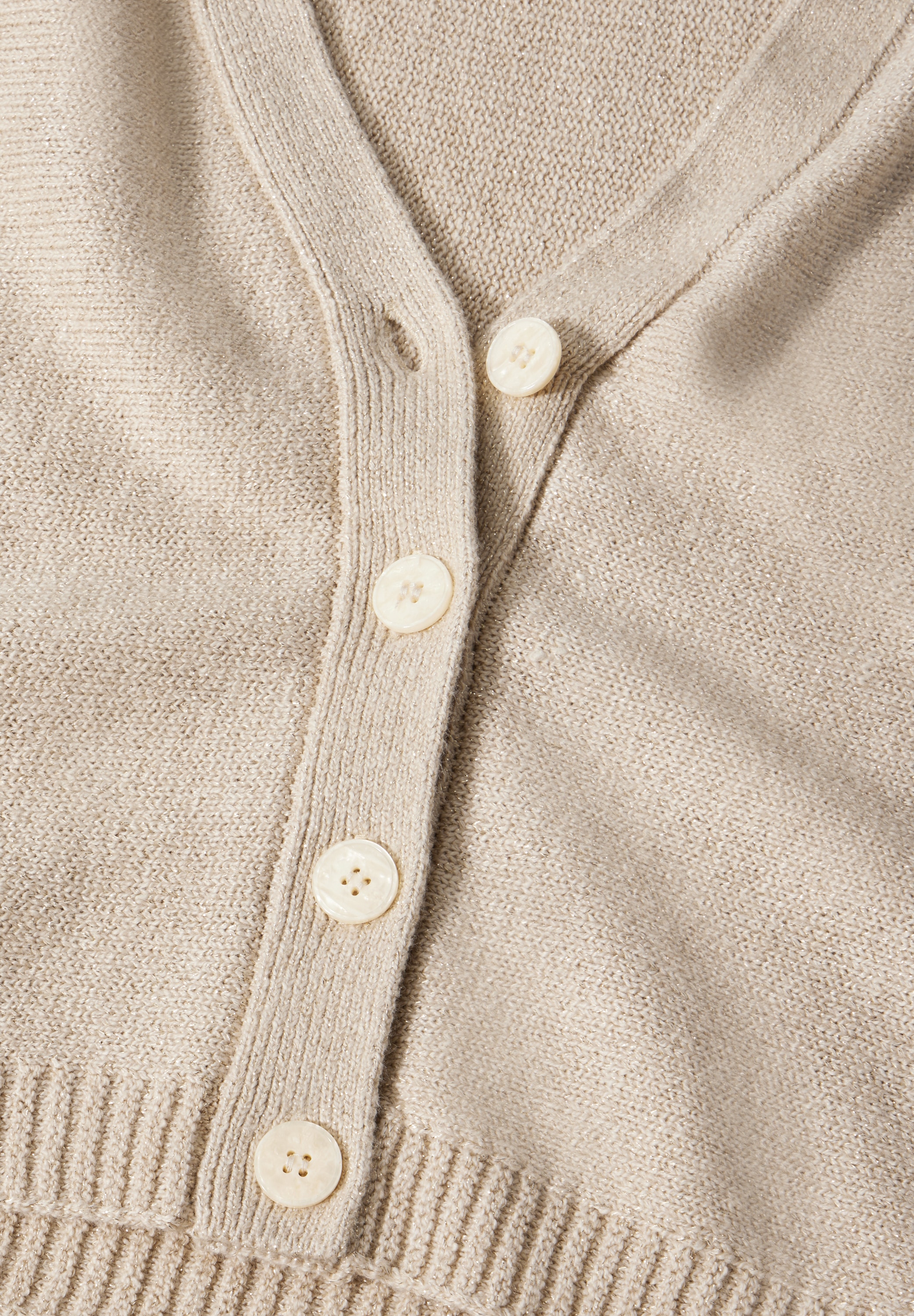 STREET ONE Cardigan, mit V-Ausschnitt