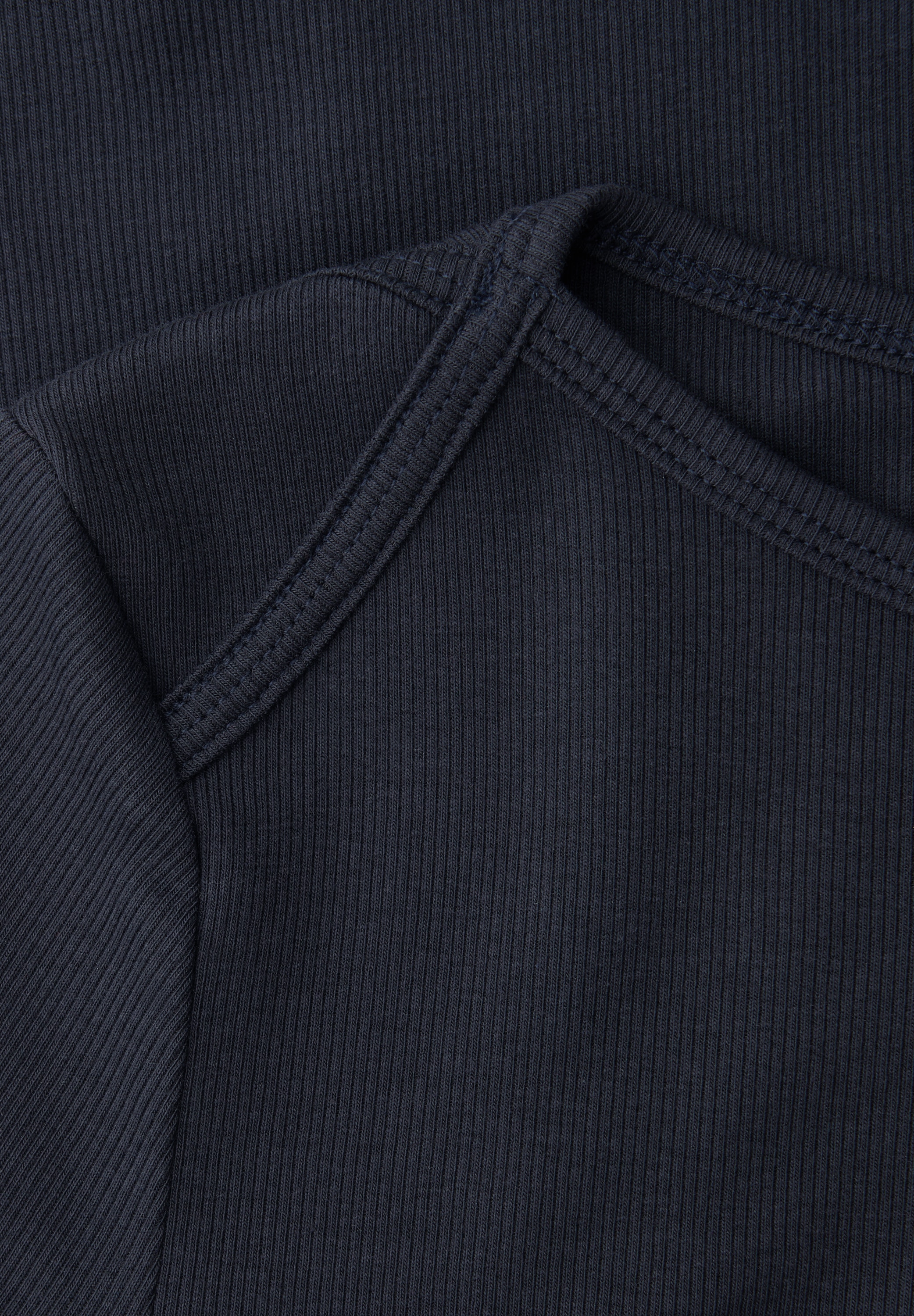 STREET ONE 3/4-Arm-Shirt in Rippstruktur