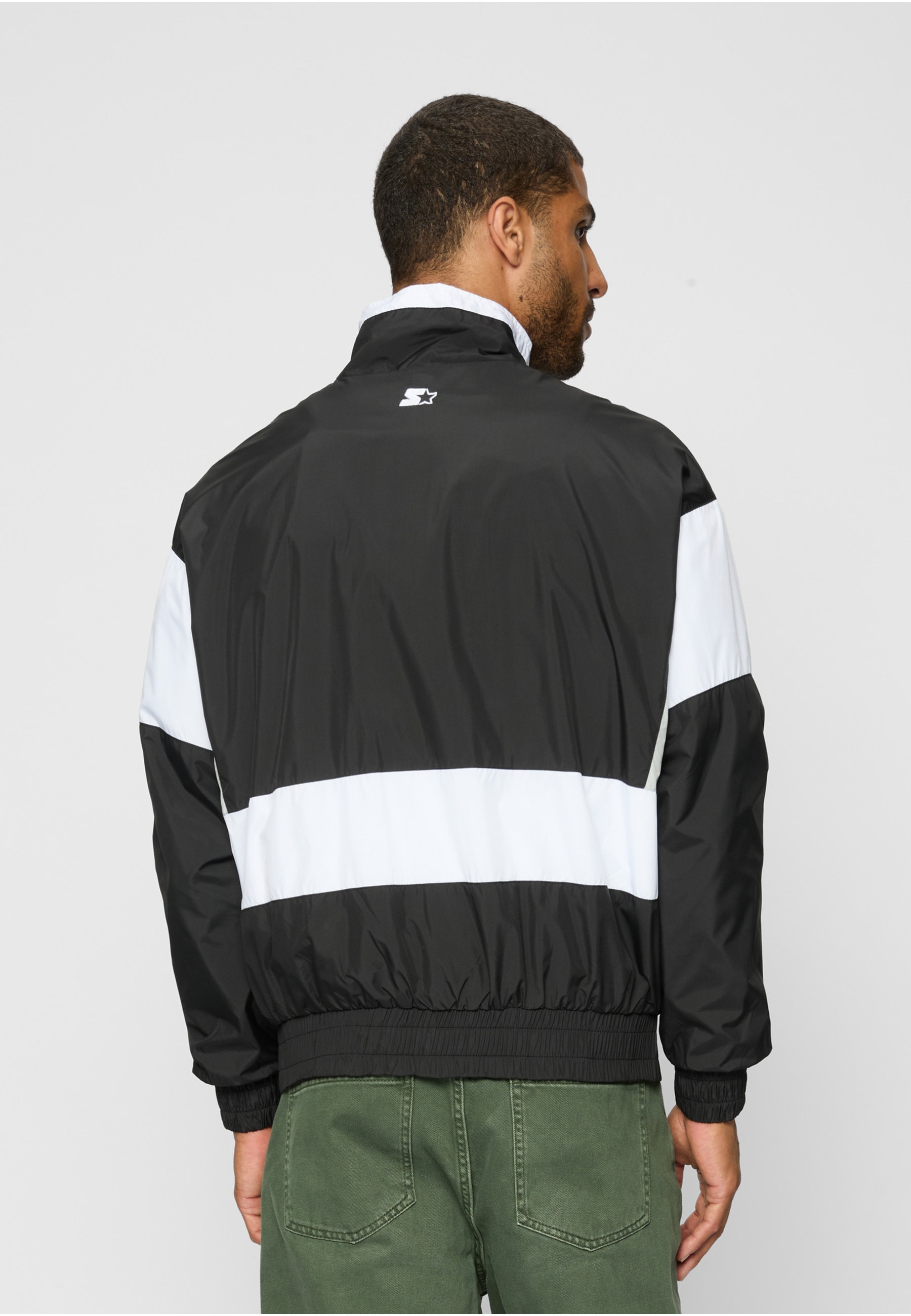 Starter Black Label Allwetterjacke »Starter Black Label Herren Starter Retro Track Jacket« 1 Stk. tlg. ohne Kapuze