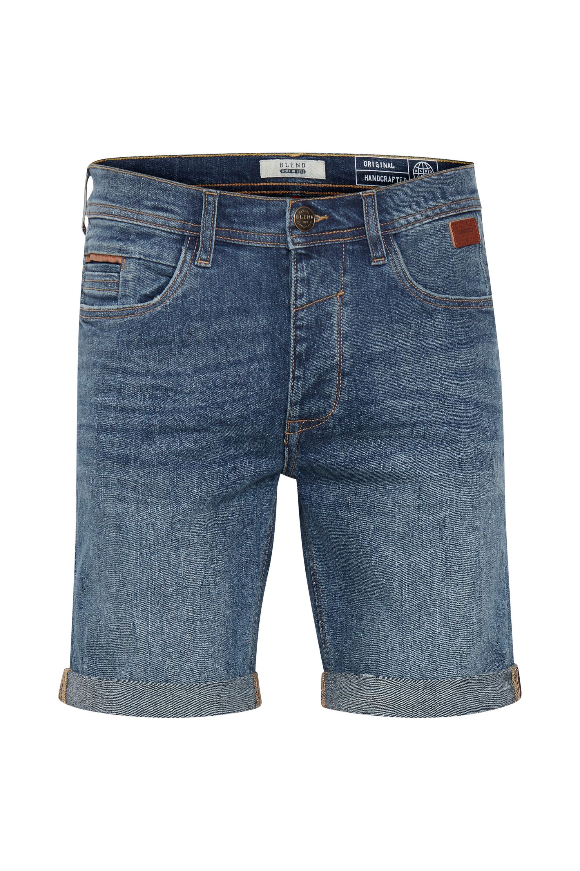 Blend Jeansshorts "BHMartels" Stilvolle 5-Pocket-Jeansshorts mit Used Look günstig online kaufen