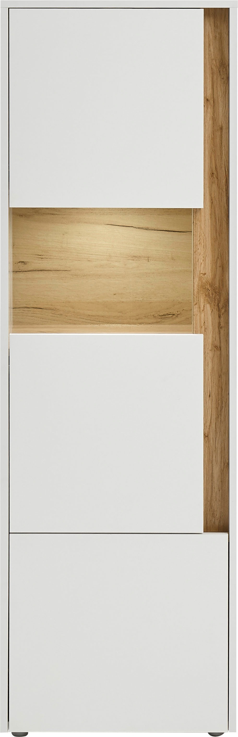 Home affaire Vitrine "City/Giron, moderner Hochschrank, Glasvitrine" zeitlo günstig online kaufen