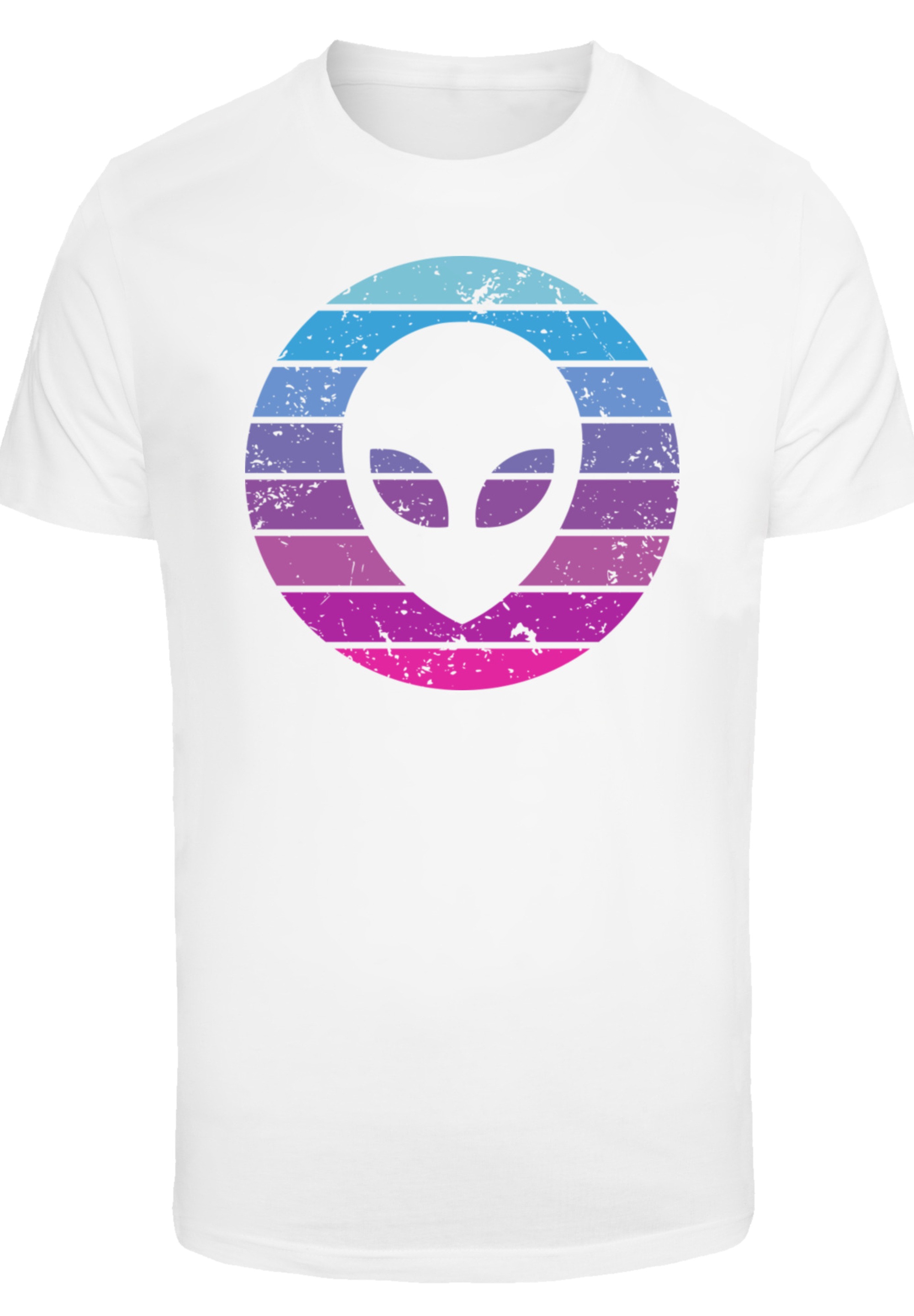 F4NT4STIC T-Shirt »Alien Kopf«, Premium Qualität