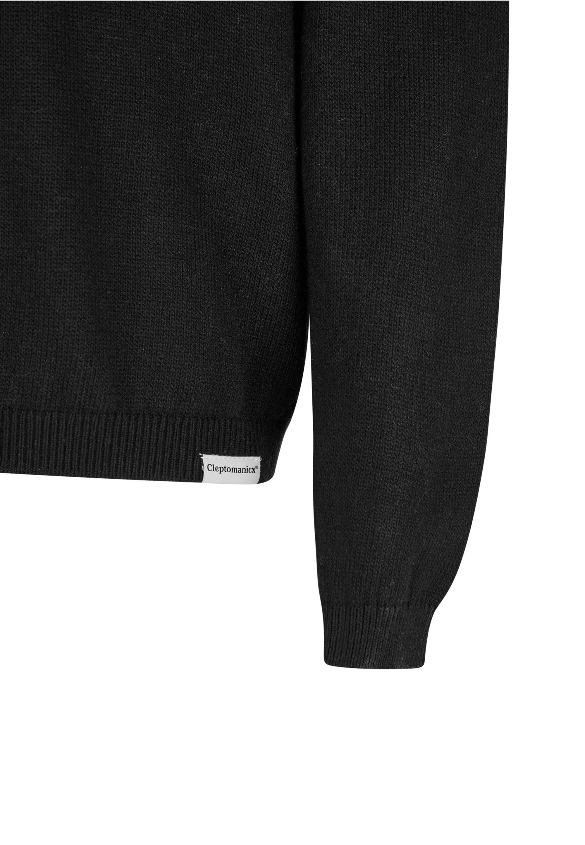 Cleptomanicx Langarmshirt mit eleganter Knopfleiste