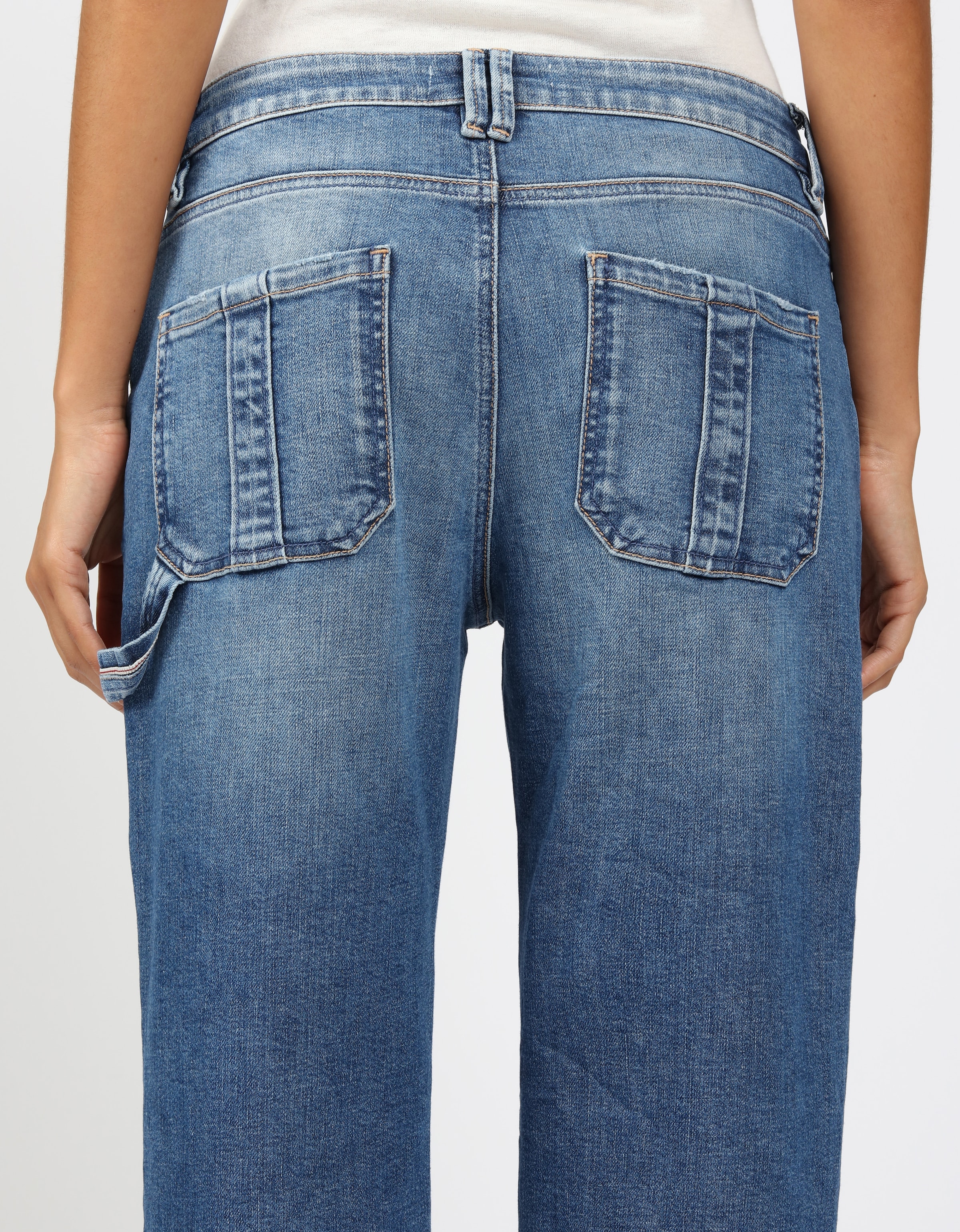 GANG Straight-Jeans »94THELMA WORKER«, mit aufgesetzten Taschen und typischen Workerdetails