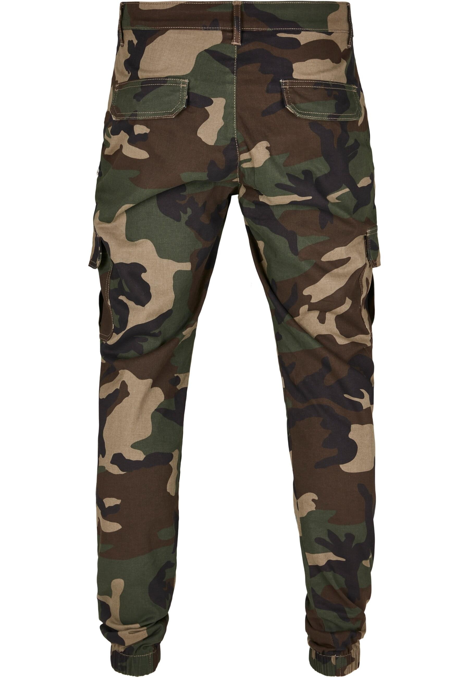 URBAN CLASSICS Cargohose »Urban Classics Herren Camo Cargo Jogging Pants 2.0«