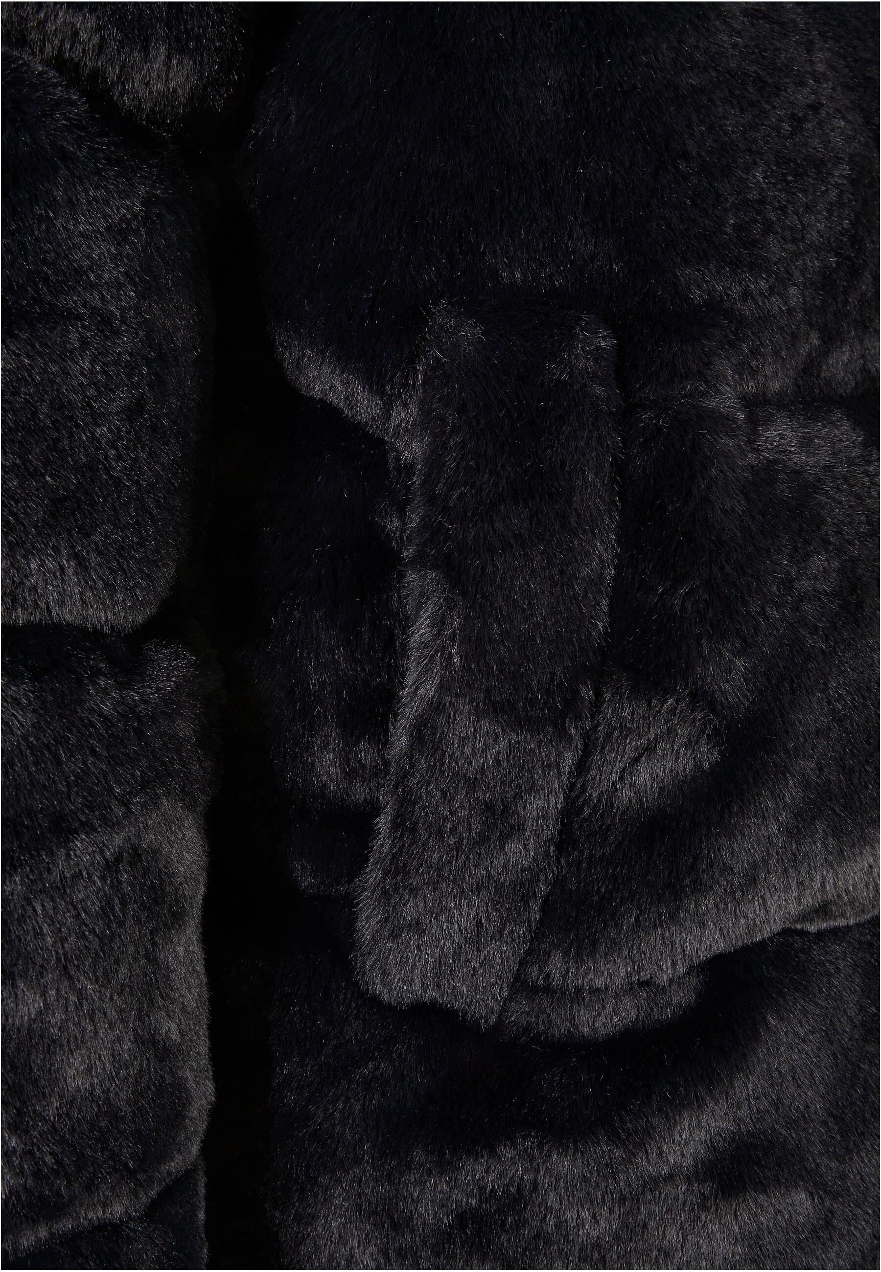 Karl Kani Winterjacke »Karl Kani Herren KM214-014-1 OG Fake Fur Puffer Jacket black«, (1 St.), ohne Kapuze