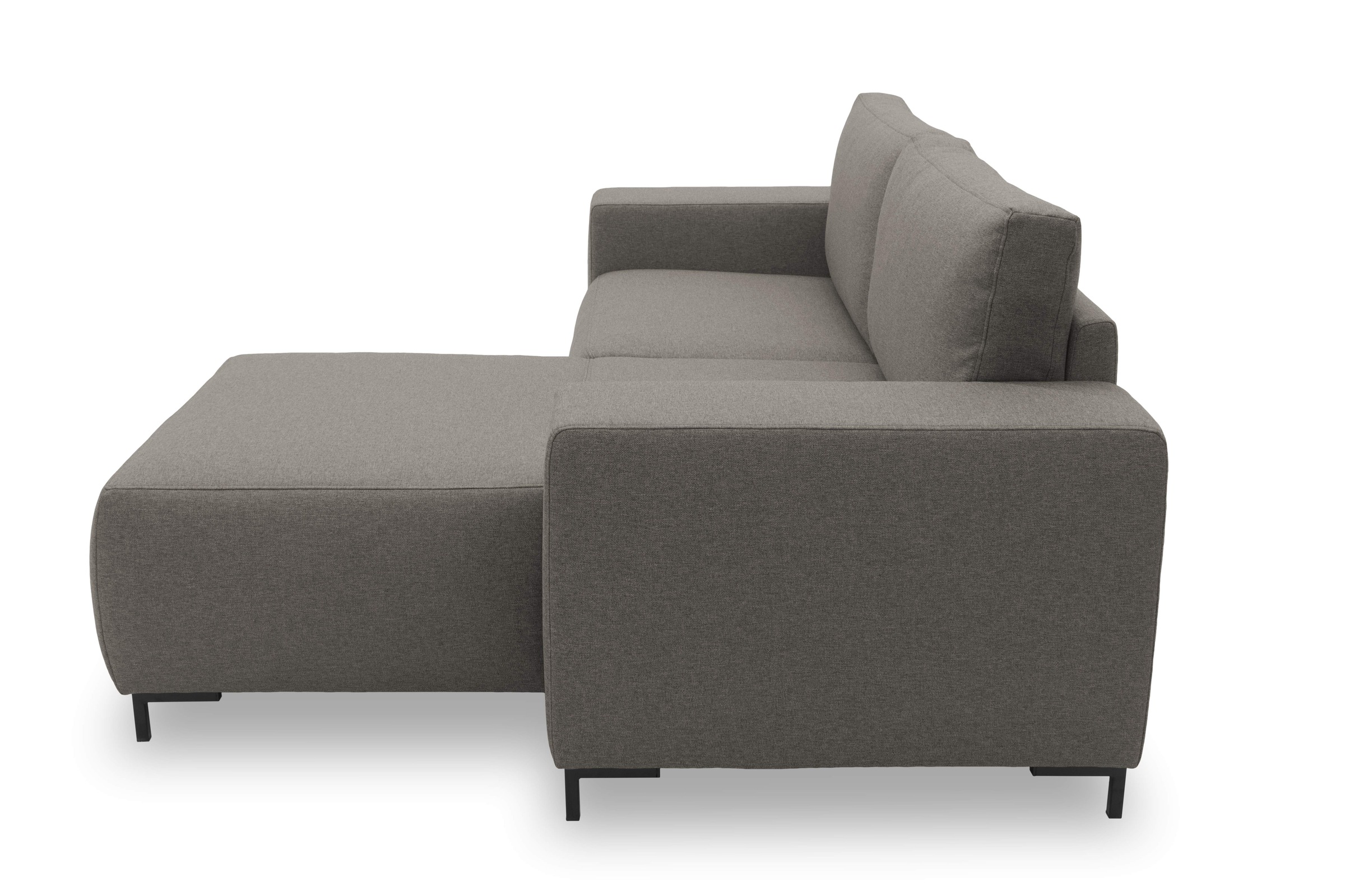 LOOKS by Wolfgang Joop Ecksofa »Looks VI L-Form«, gerade Linien, in 2 Bezugsqualitäten