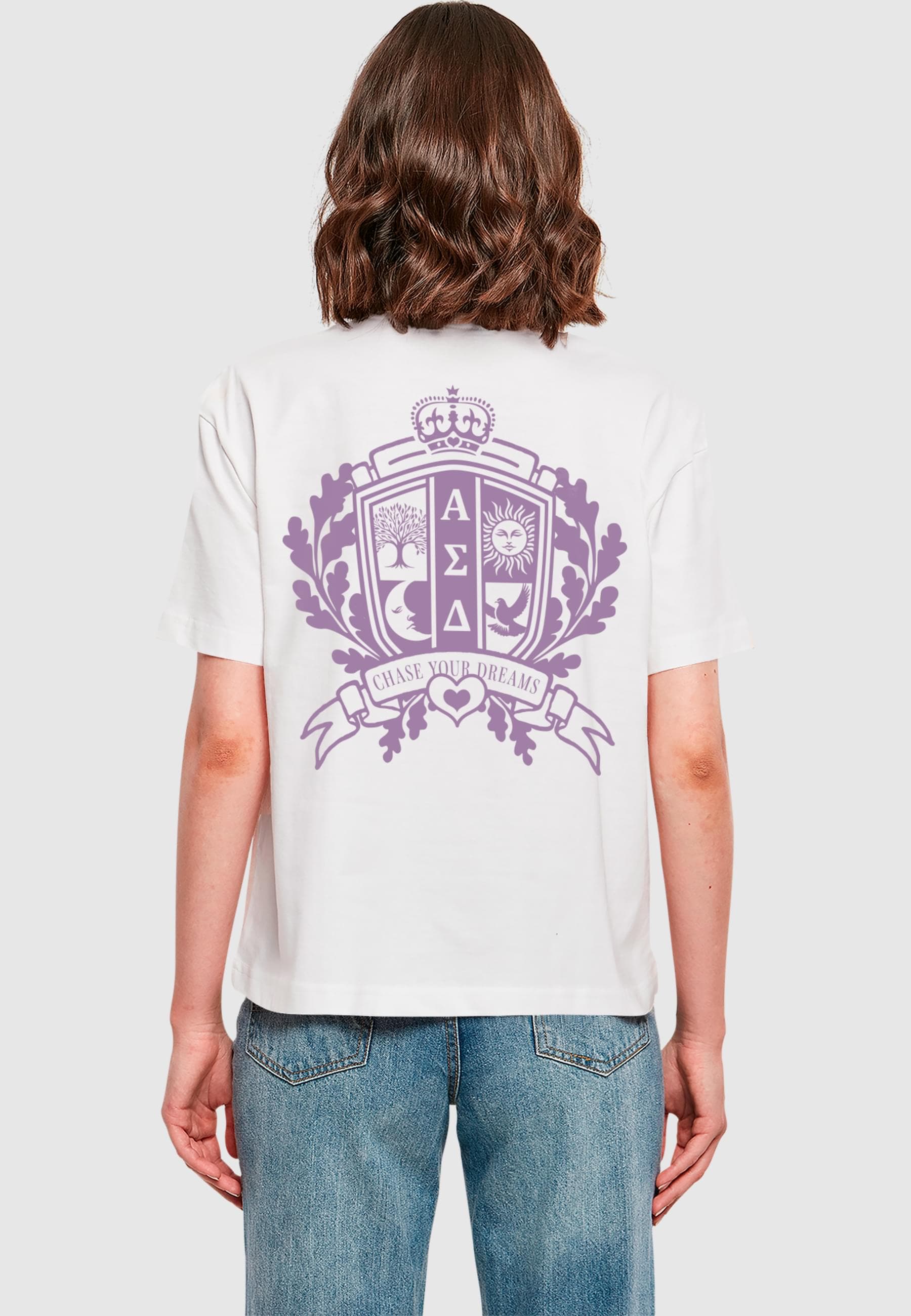 Miss Tee T-Shirt »Miss Tee Chase Your Dreams Tee«, (1 tlg.)