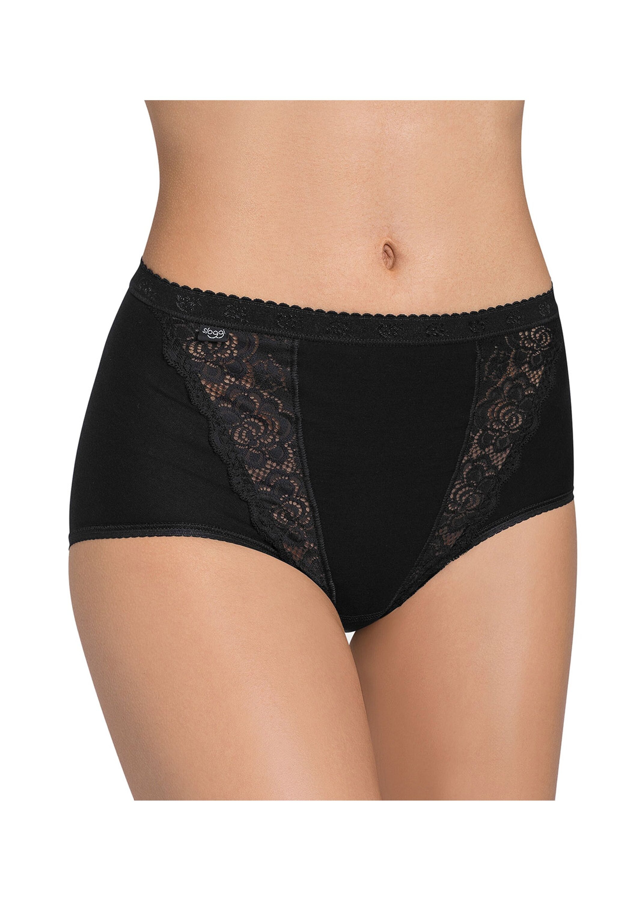 sloggi Slip »Slip Chic Maxi 4P 4er Pack«