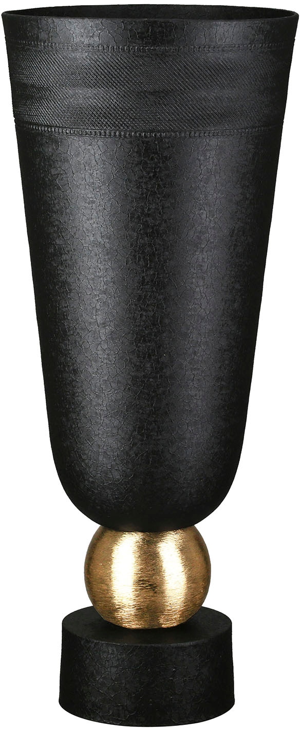 Casablanca by Gilde Tischvase "Vase konisch Nama schwarz", (1 St.) günstig online kaufen