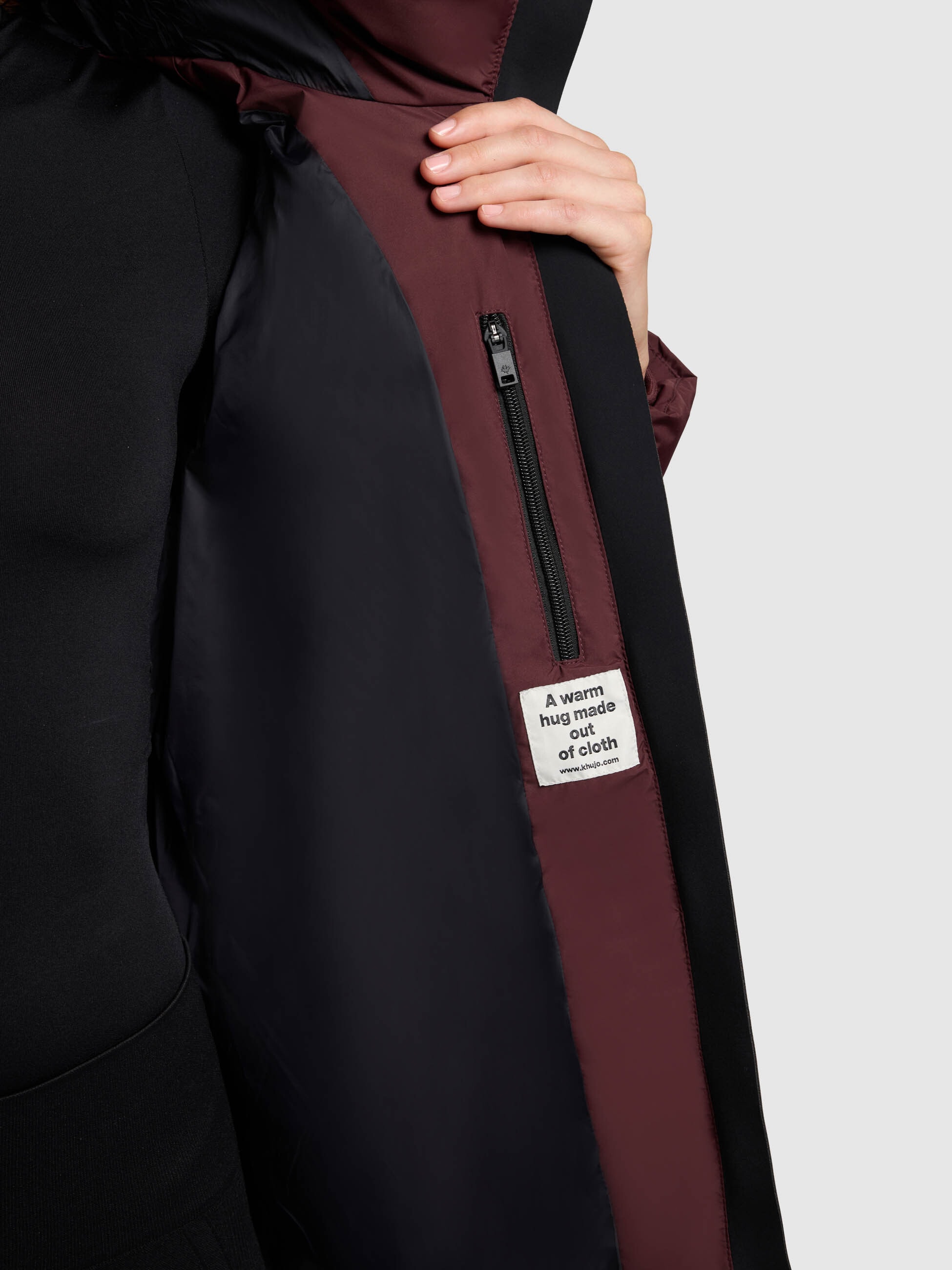 khujo Steppjacke »ELLIS«, mit Kapuze