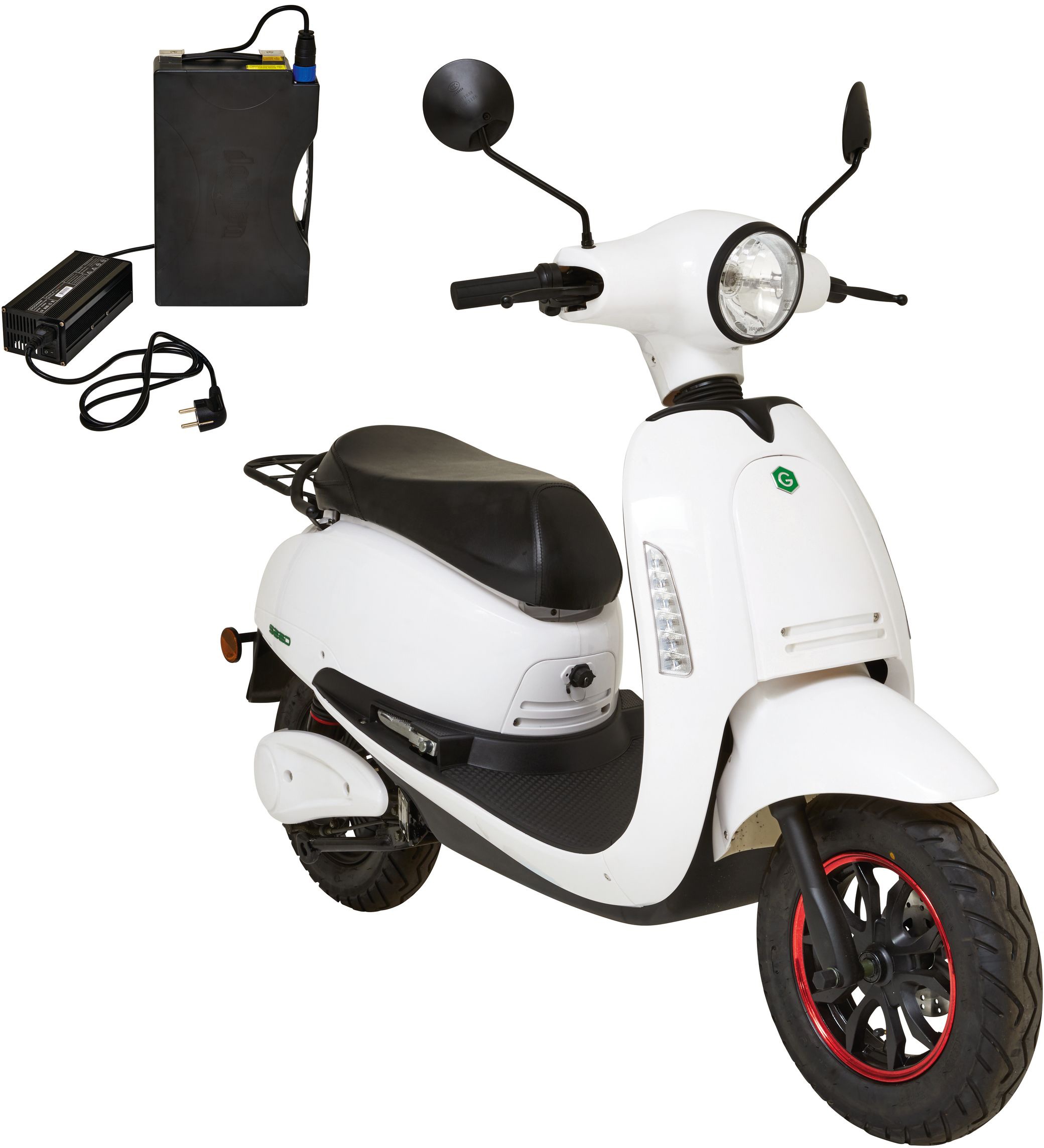 GreenStreet E-Motorroller »SEED«, bis zu 45 km Reichweite