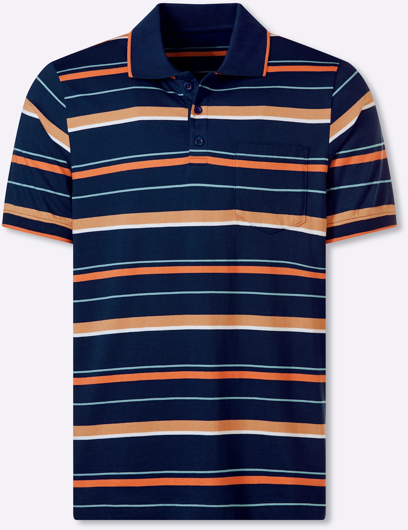 Thumbnail - Marco Donati Kurzarmshirt "Kurzarm-Poloshirt" 1 tlg.