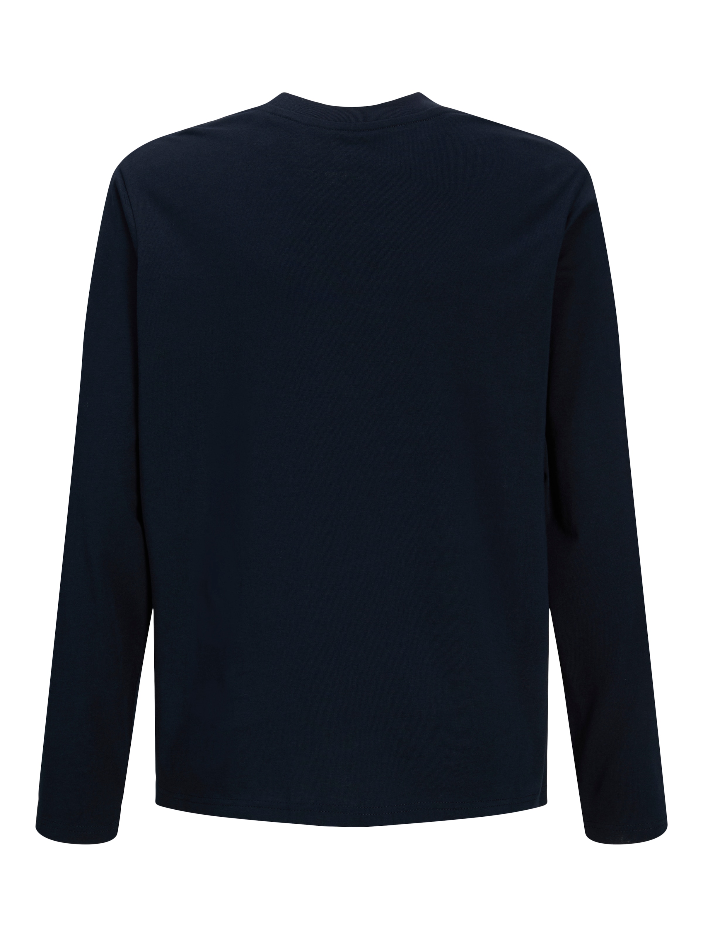 Jack & Jones Junior Langarmshirt »JJEDENVER LOGO TEE LS O-NECK SN JNR« Baumwolle, relaxed fit