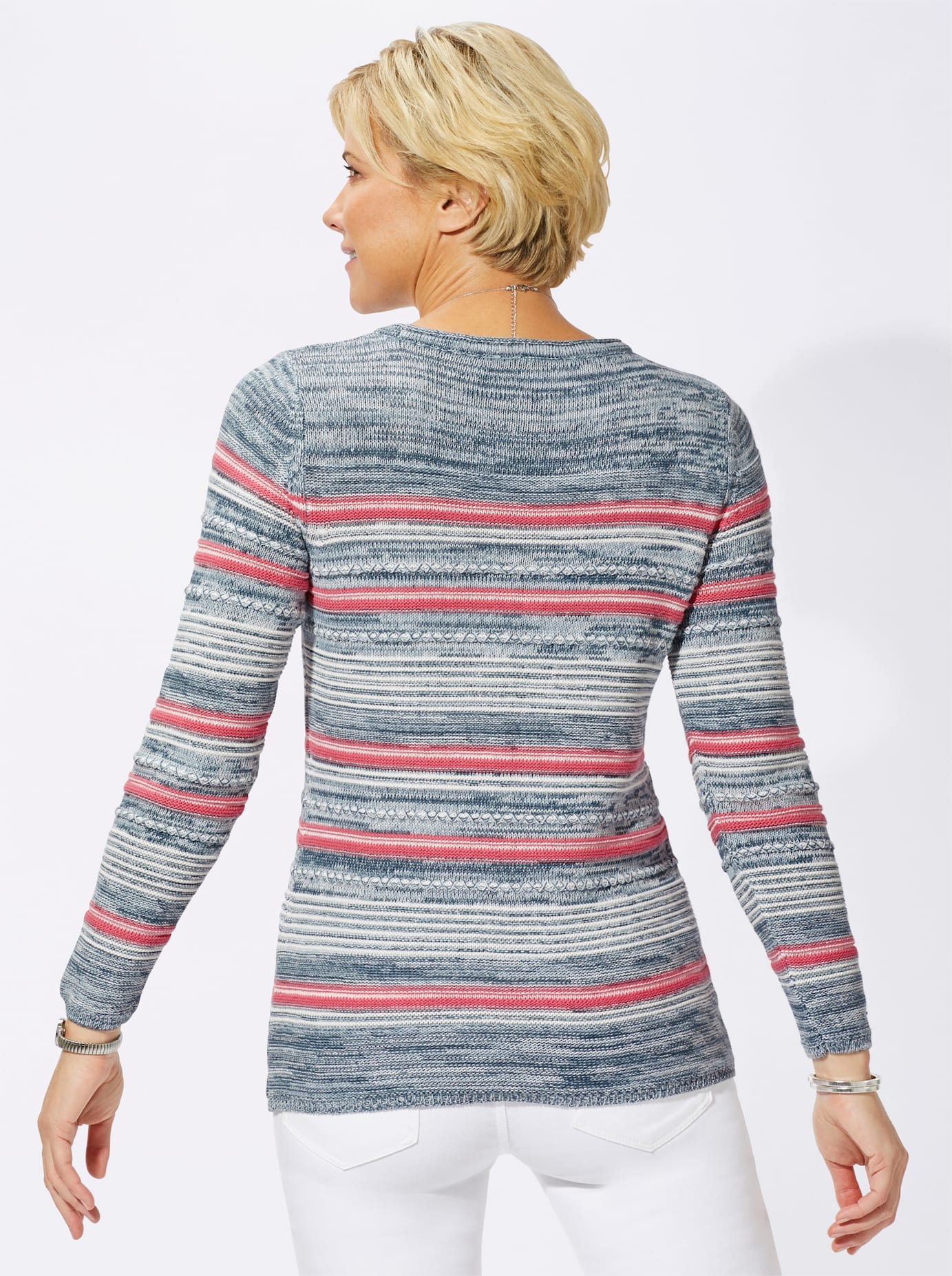 Casual Looks Rundhalspullover »Pullover«