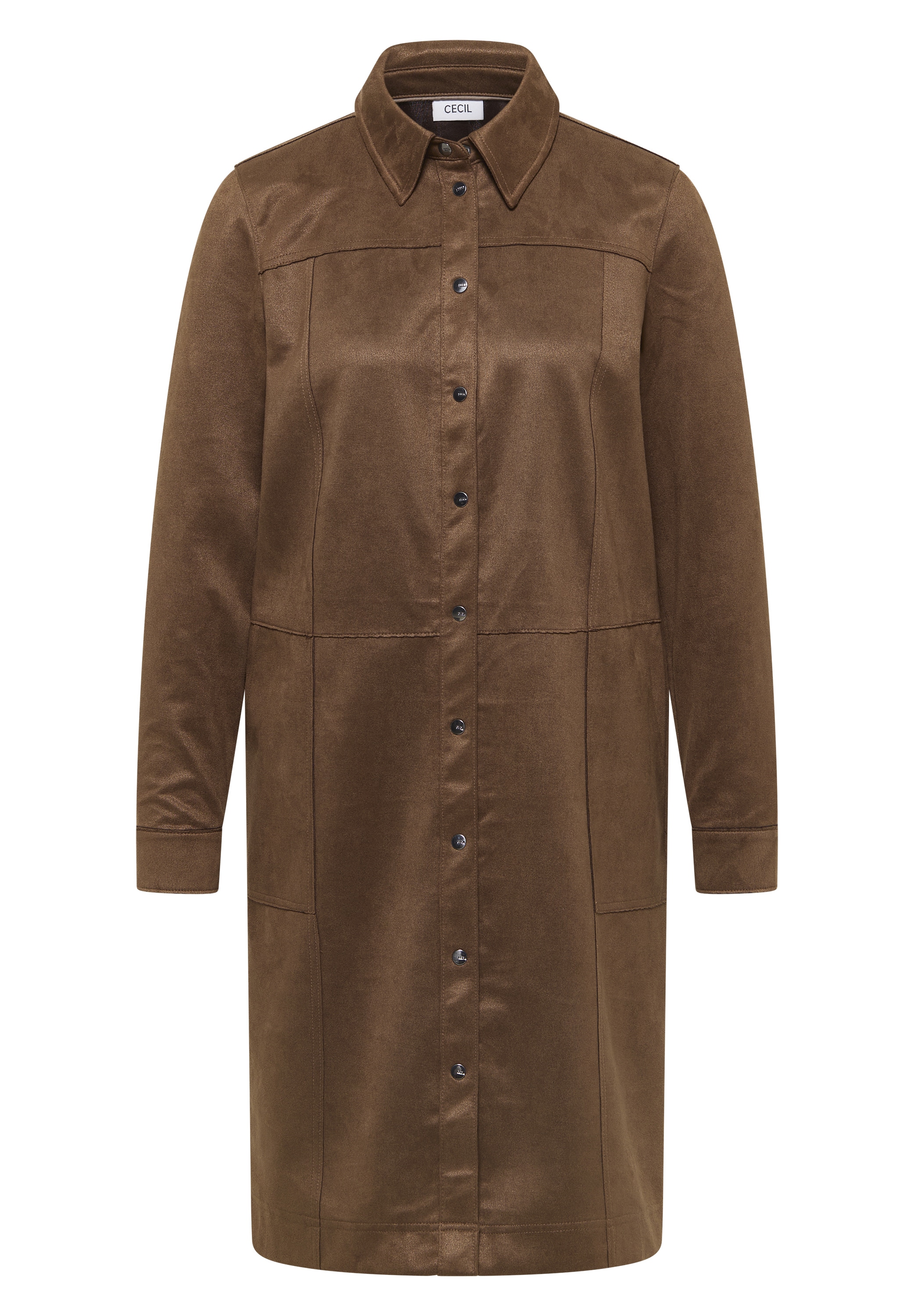 Cecil Shirtkleid, knielang