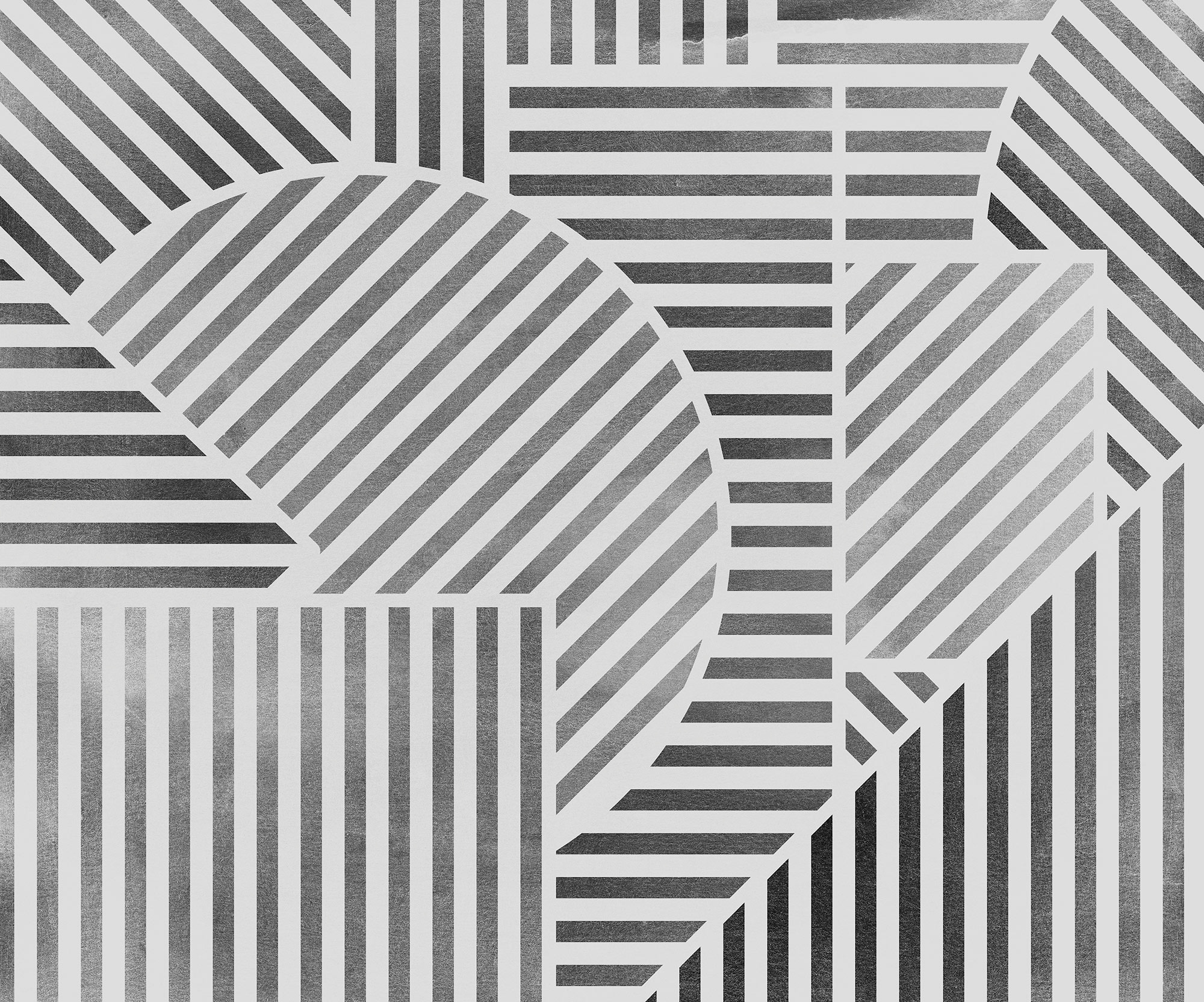 Komar Fototapete »Komar Vlies Fototapete - Jeux de Lignes - Größe 300 x 250 cm«, bedruckt