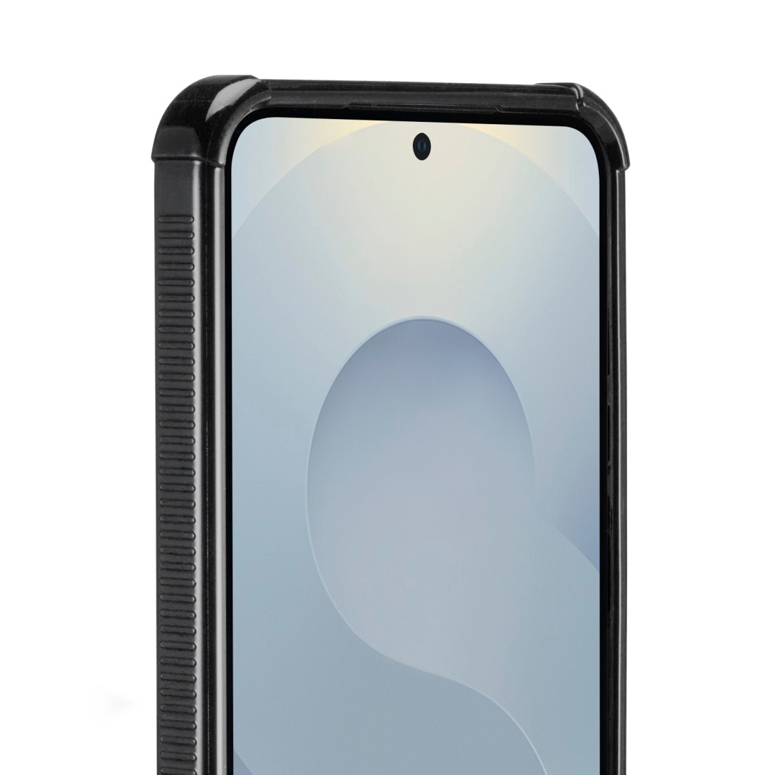 Hama Smartphone-Hülle »Handyhülle magnetisch für Galaxy S25 (für Qi2, D3O, schwarz)«, Samsung Galaxy S25, Wireless-Charging