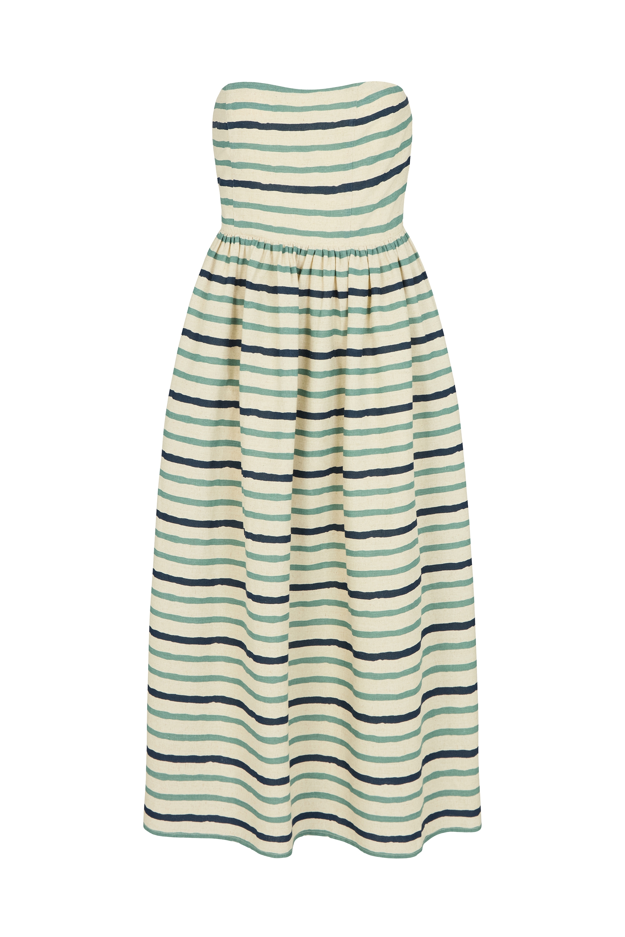 Lily and Lionel Midikleid "Regatta Sleeveless Bardot Neck Midi Dress Damen" günstig online kaufen