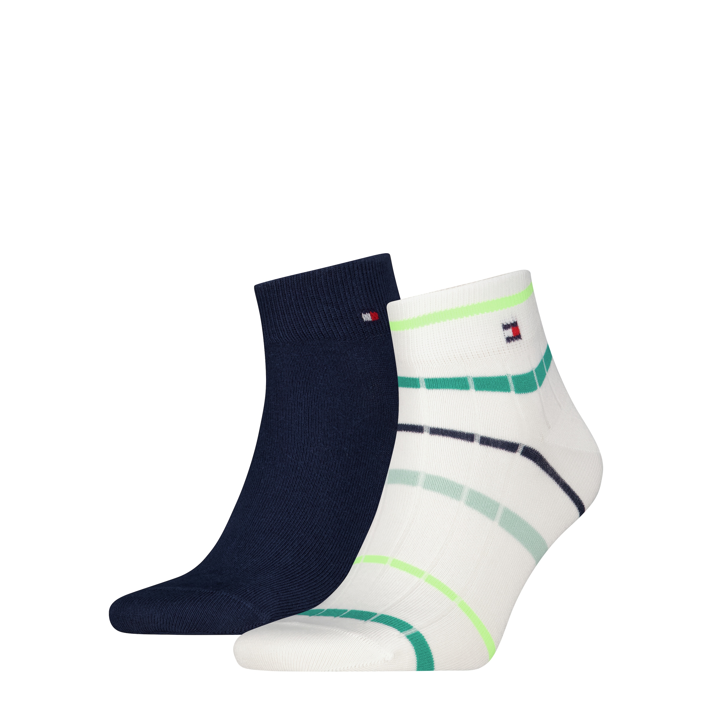 Tommy Hilfiger Kurzsocken »TH MEN QUARTER 2P SUMMER BRETON« 2 Paar, 