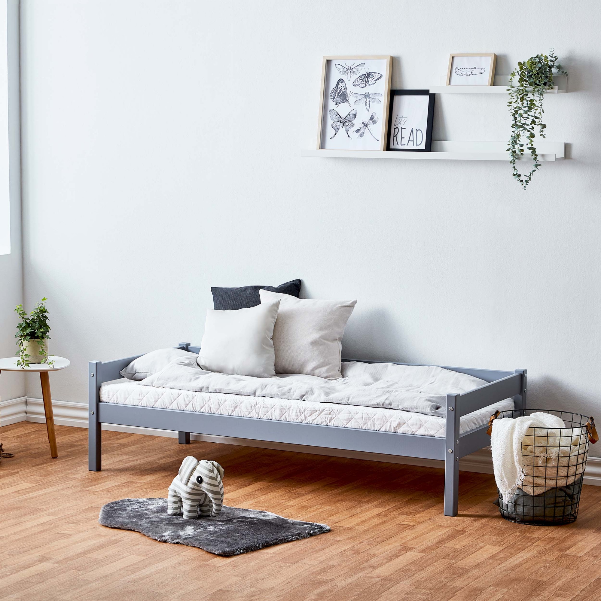 Home affaire "ECO One, Einzelbett, skandinavisches Design" wahlweise mit Matratze, Liegefläche 70x160 cm