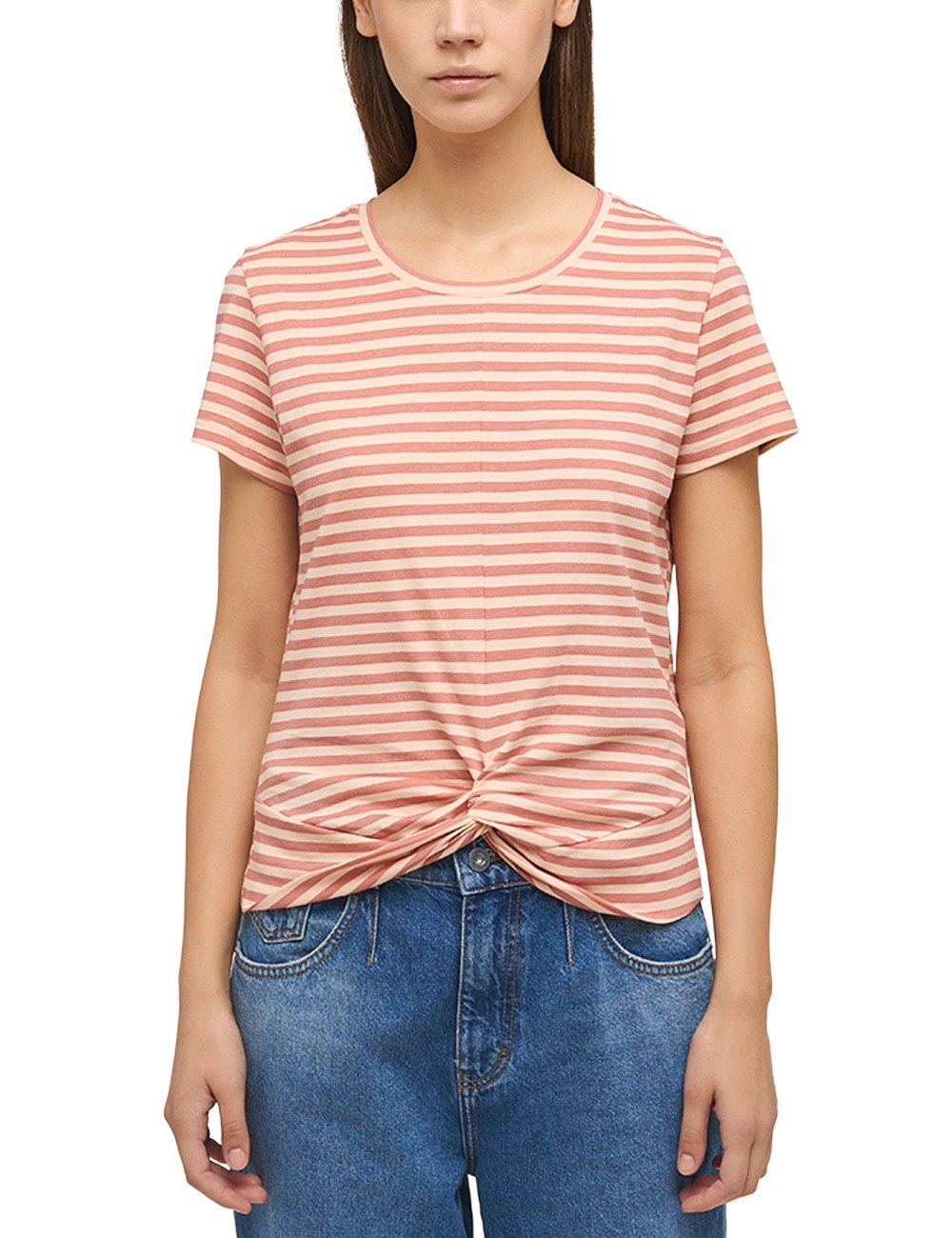 »Style kaufen für Alexia T-Shirt BAUR Knot« | MUSTANG C