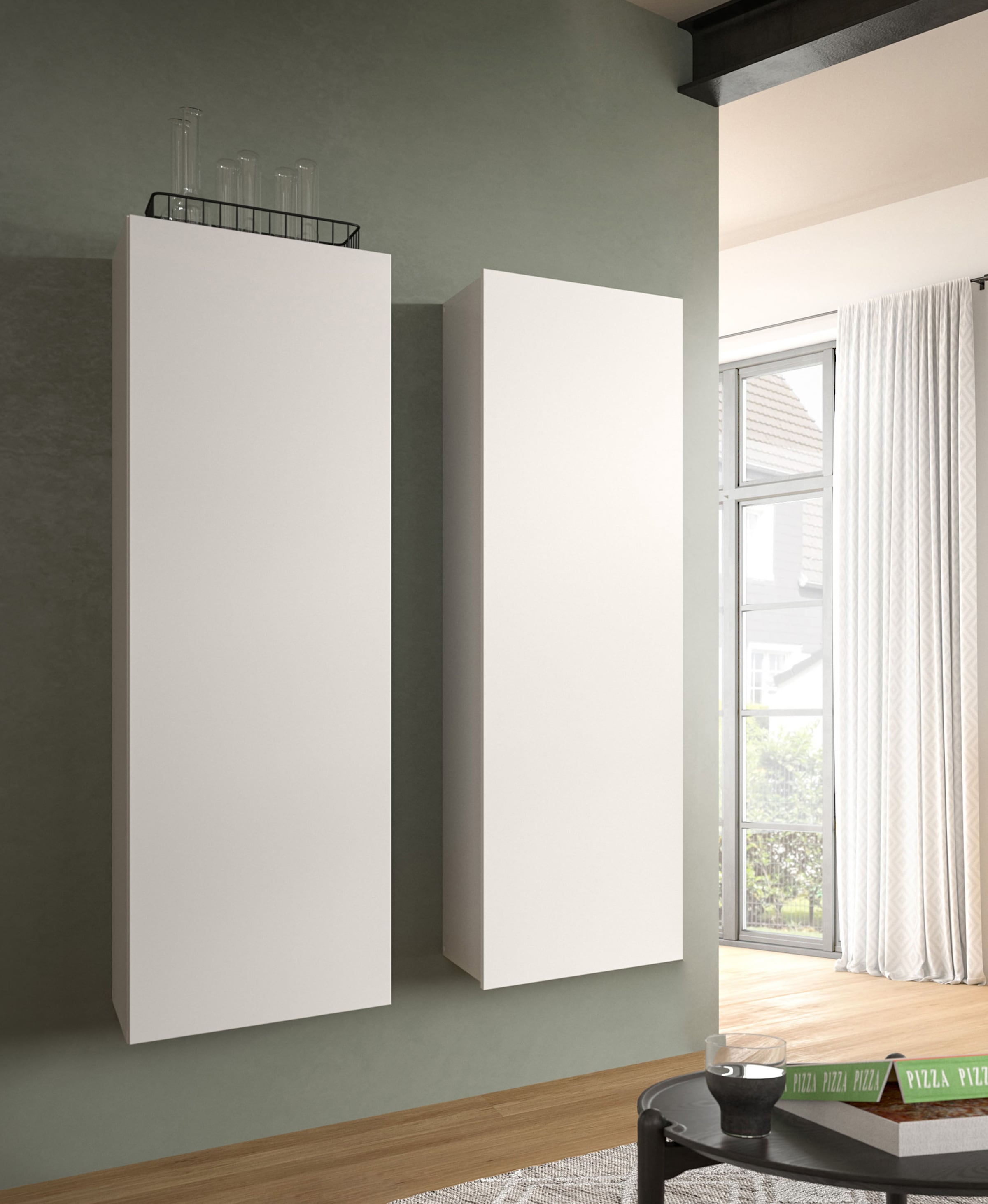 INOSIGN Mehrzweckschrank "Trinity, 2er Set, Höhe 110cm, hängend, grifflos/F günstig online kaufen