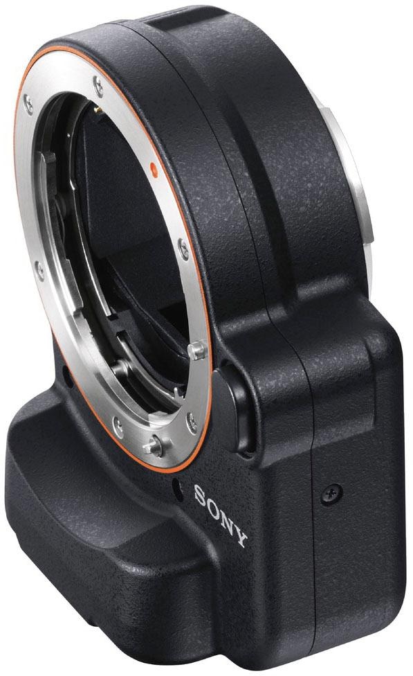 Sony Objektiv-Adapter »LA-EA4«, E-Mount auf A-Mount Bajonett mit Phasen Autofokus (15 AF-Punkte)